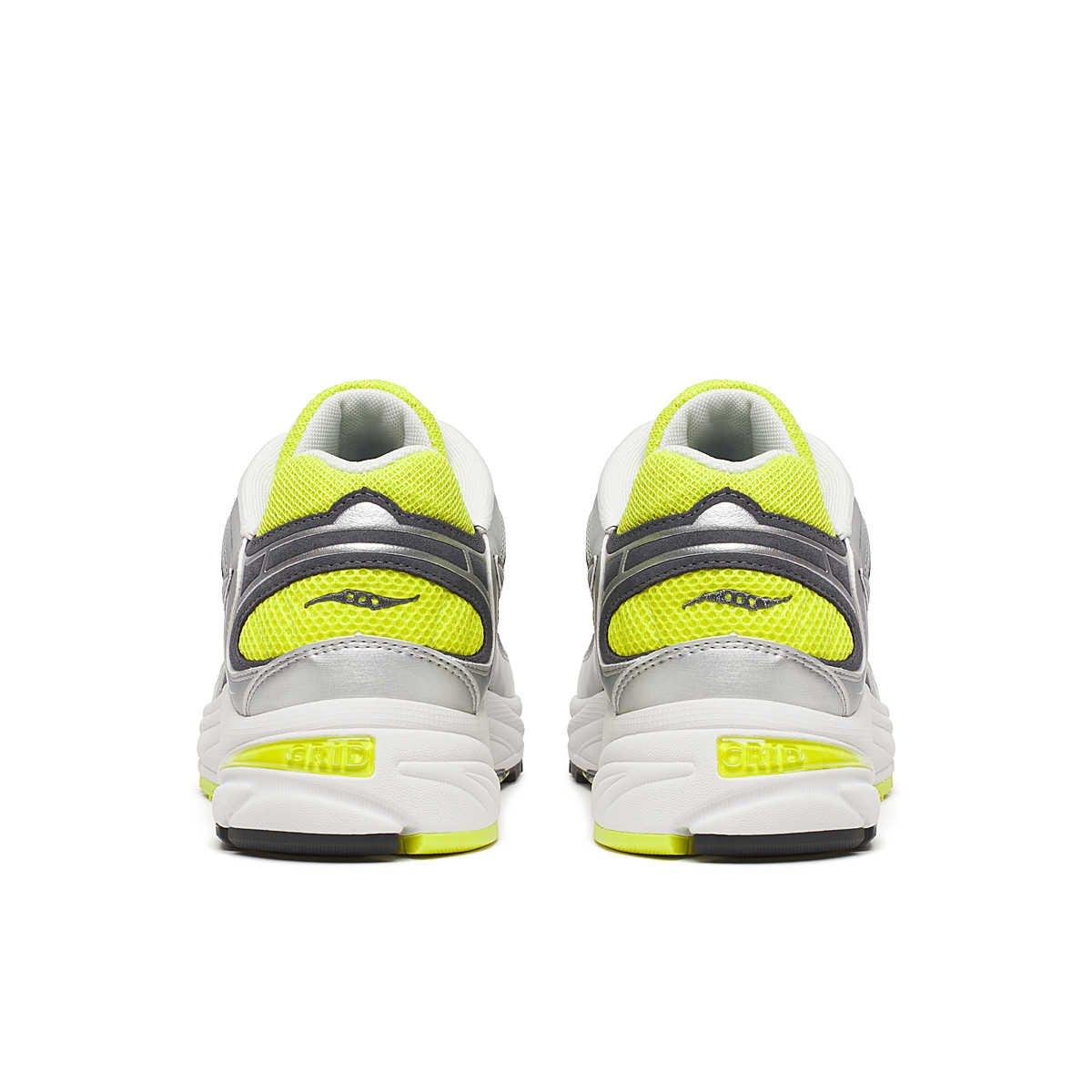 Saucony Grid Jazz 9 "Yellow/Silver" Unisex Shoe - YELLOW Thumbnail View 4