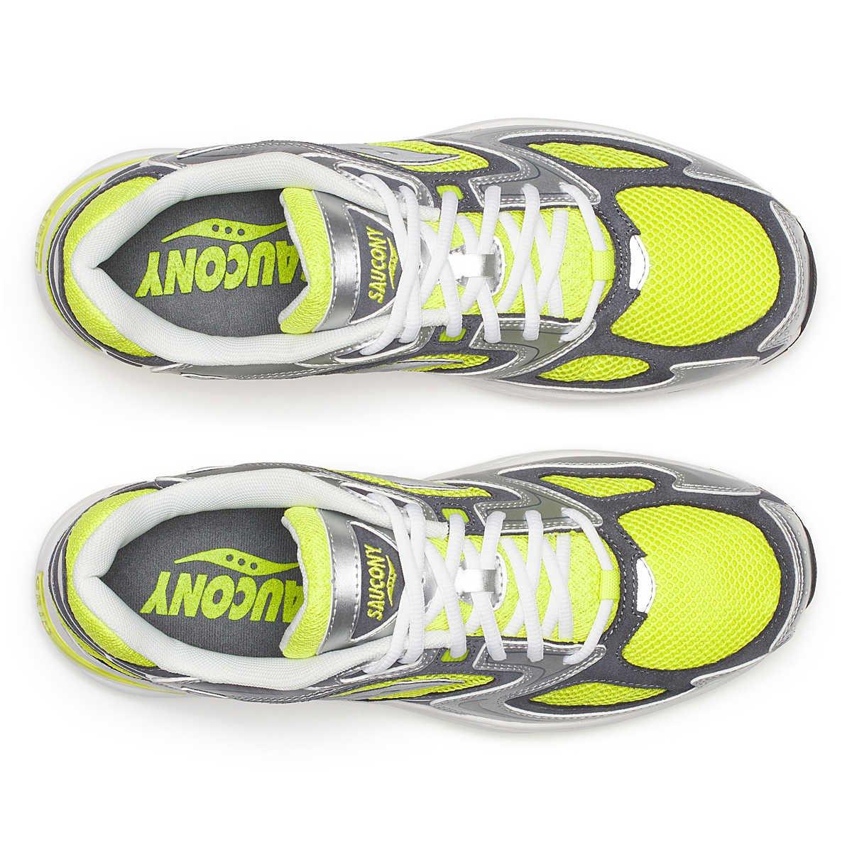 Saucony Grid Jazz 9 "Yellow/Silver" Unisex Shoe - YELLOW Thumbnail View 5