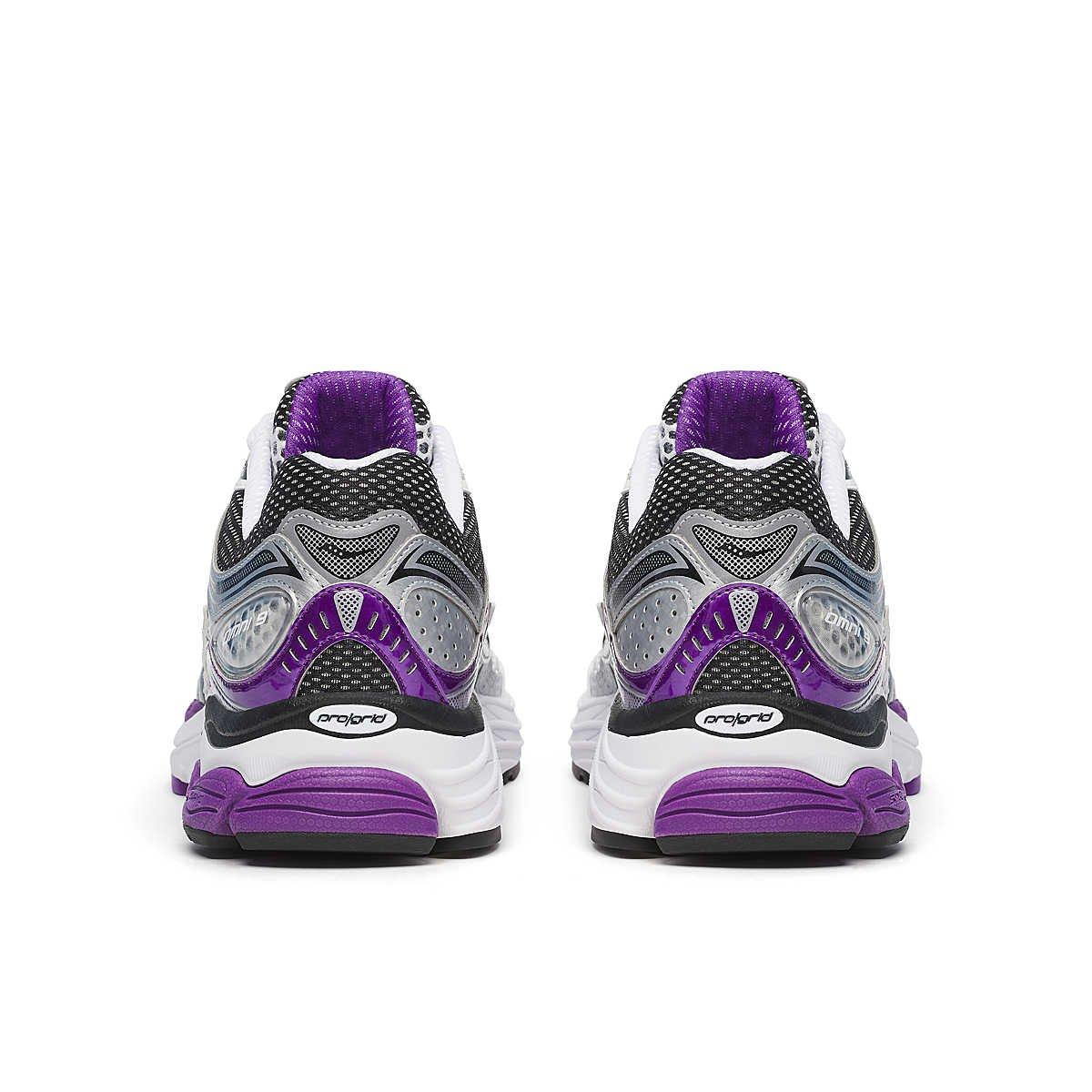 Saucony OG Progrid Omni 9 "Purple/Silver" Unisex Shoe - PURPLE/SILVER Thumbnail View 4