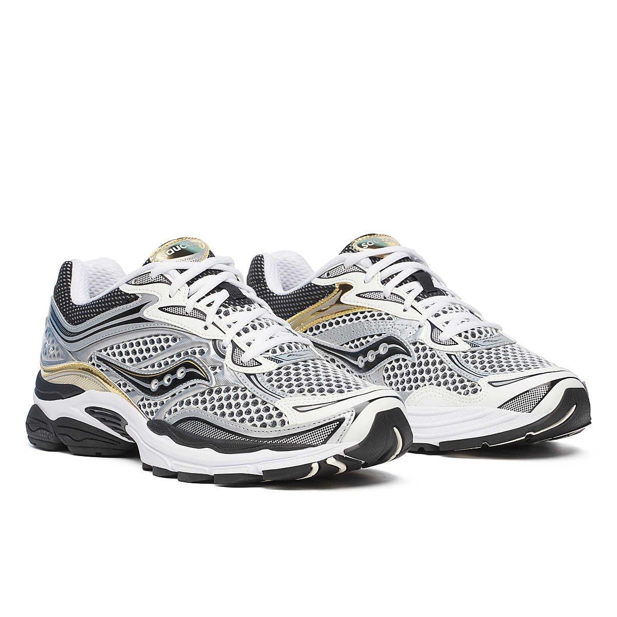 Saucony OG Progrid Omni 9 "Silver/Gold" Unisex Shoe - SILVER/GOLD Thumbnail View 3