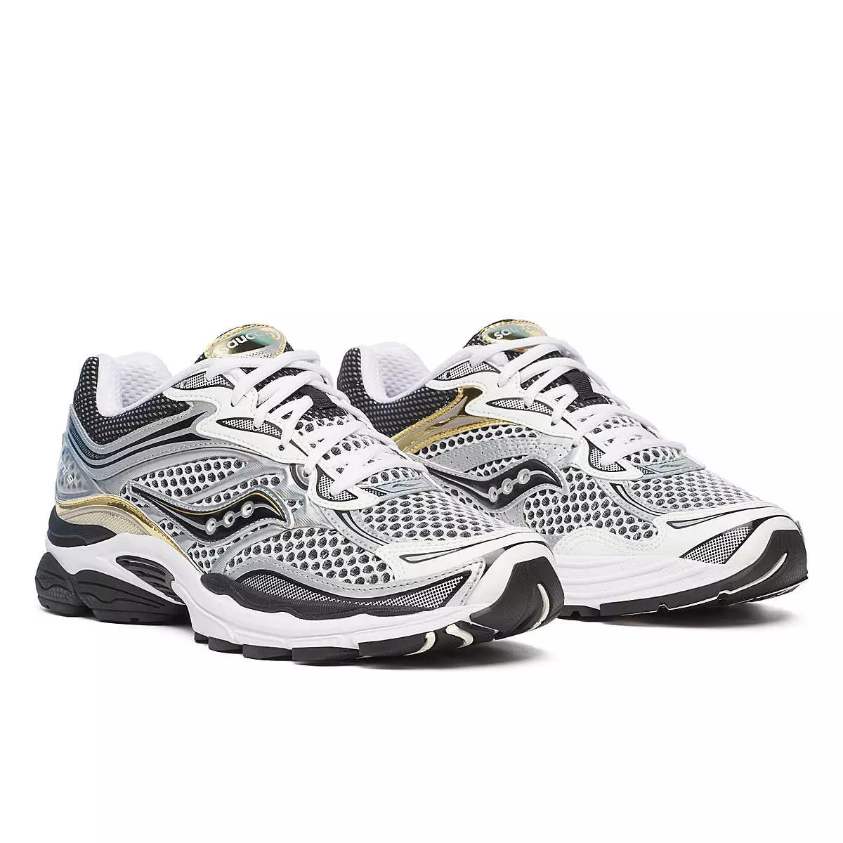 Saucony OG Progrid Omni 9 "Silver/Gold" Unisex Shoe - SILVER/GOLD