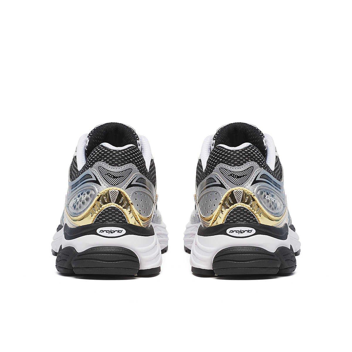 Saucony OG Progrid Omni 9 "Silver/Gold" Unisex Shoe - SILVER/GOLD Thumbnail View 4