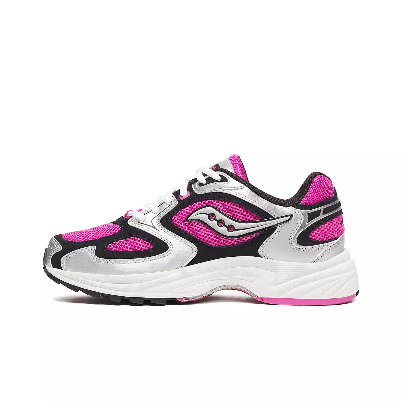 Saucony Grid Jazz 9 "Pink/Silver" Unisex Shoe - PINK