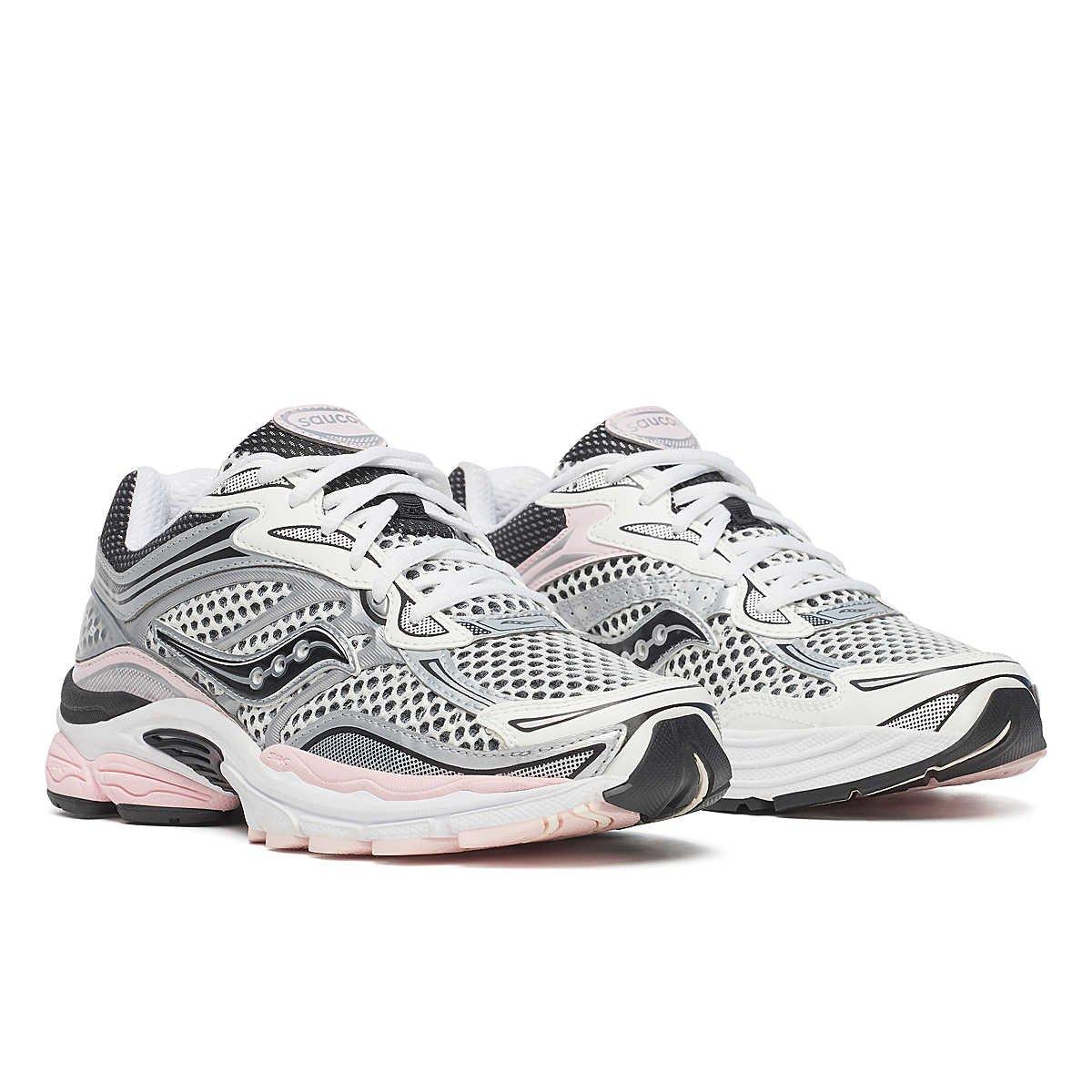 Saucony ProGrid Omni 9 "Silver/Pink" Unisex Shoe - SILVER/PINK Thumbnail View 3