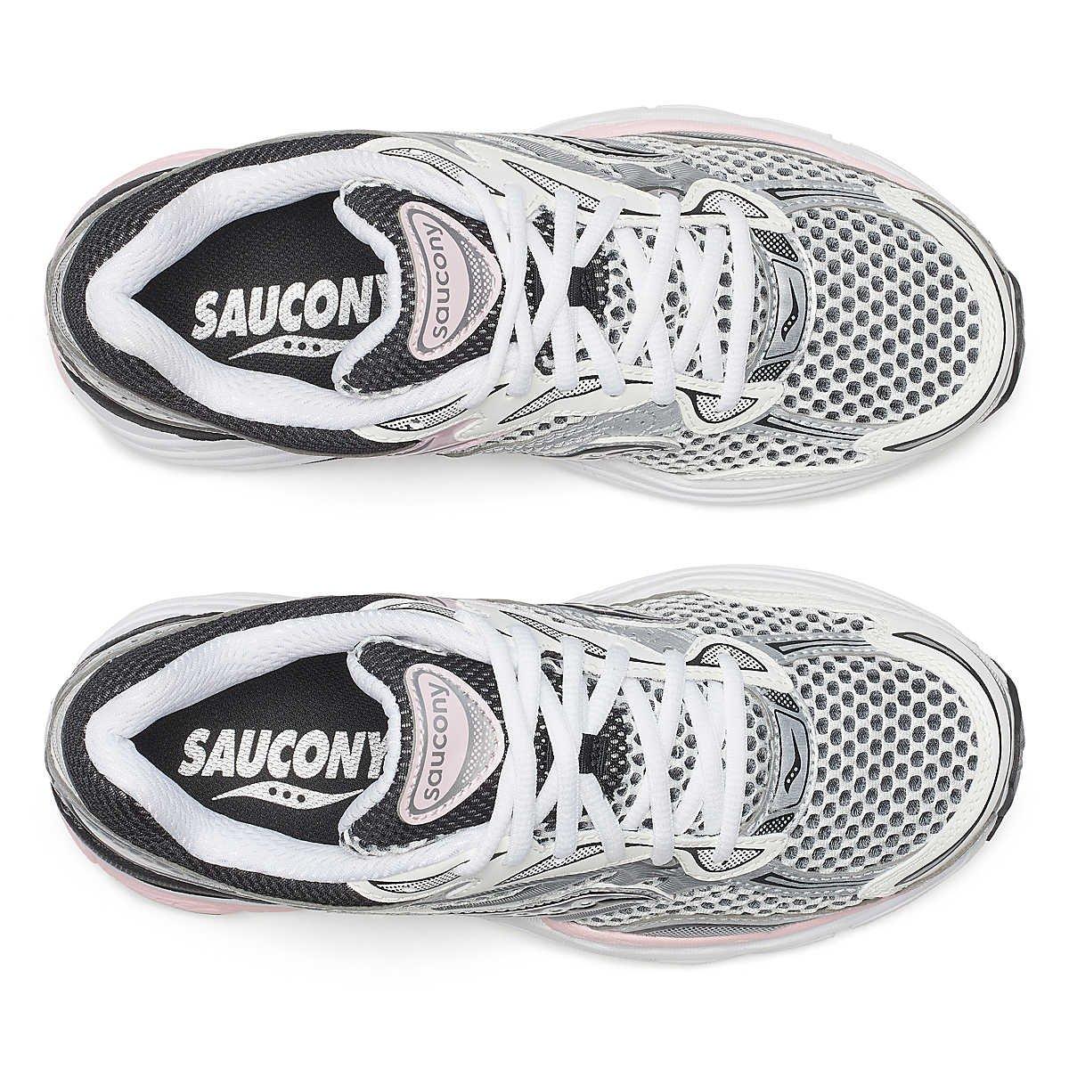 Saucony ProGrid Omni 9 "Silver/Pink" Unisex Shoe - SILVER/PINK Thumbnail View 5