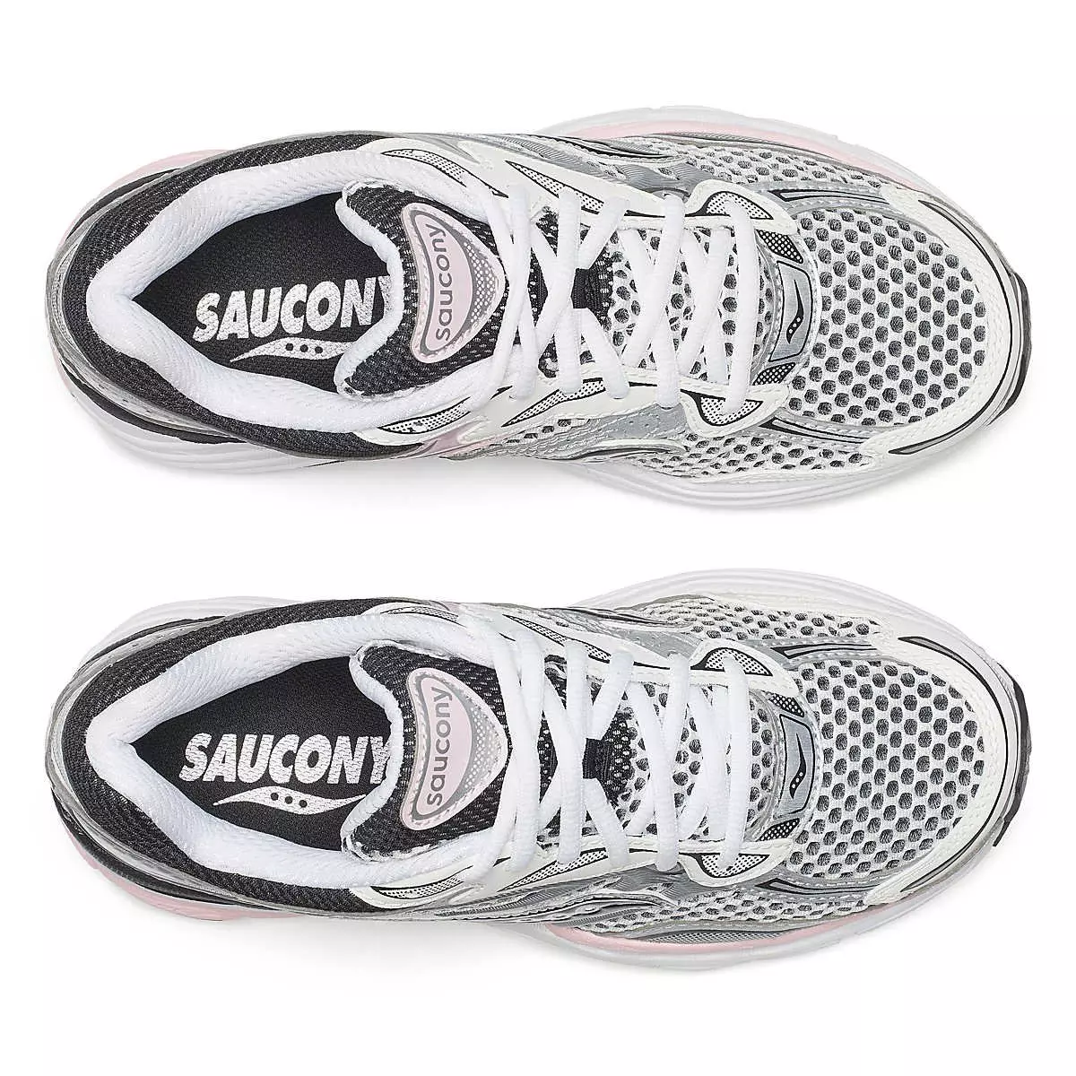 Saucony ProGrid Omni 9 "Silver/Pink" Unisex Shoe - SILVER/PINK