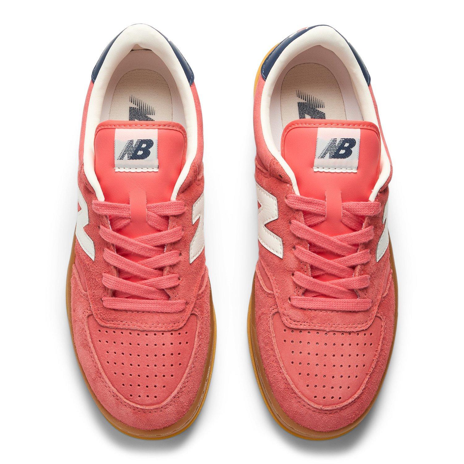 New Balance T500 "Red/White/Gum" Men's Shoe - RED Thumbnail View 4