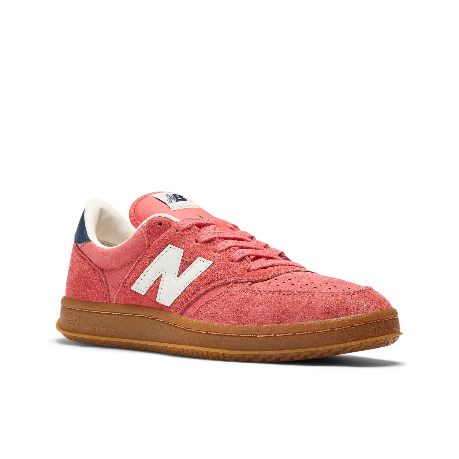New Balance T500 "Red/White/Gum" Men's Shoe - RED Thumbnail View 8