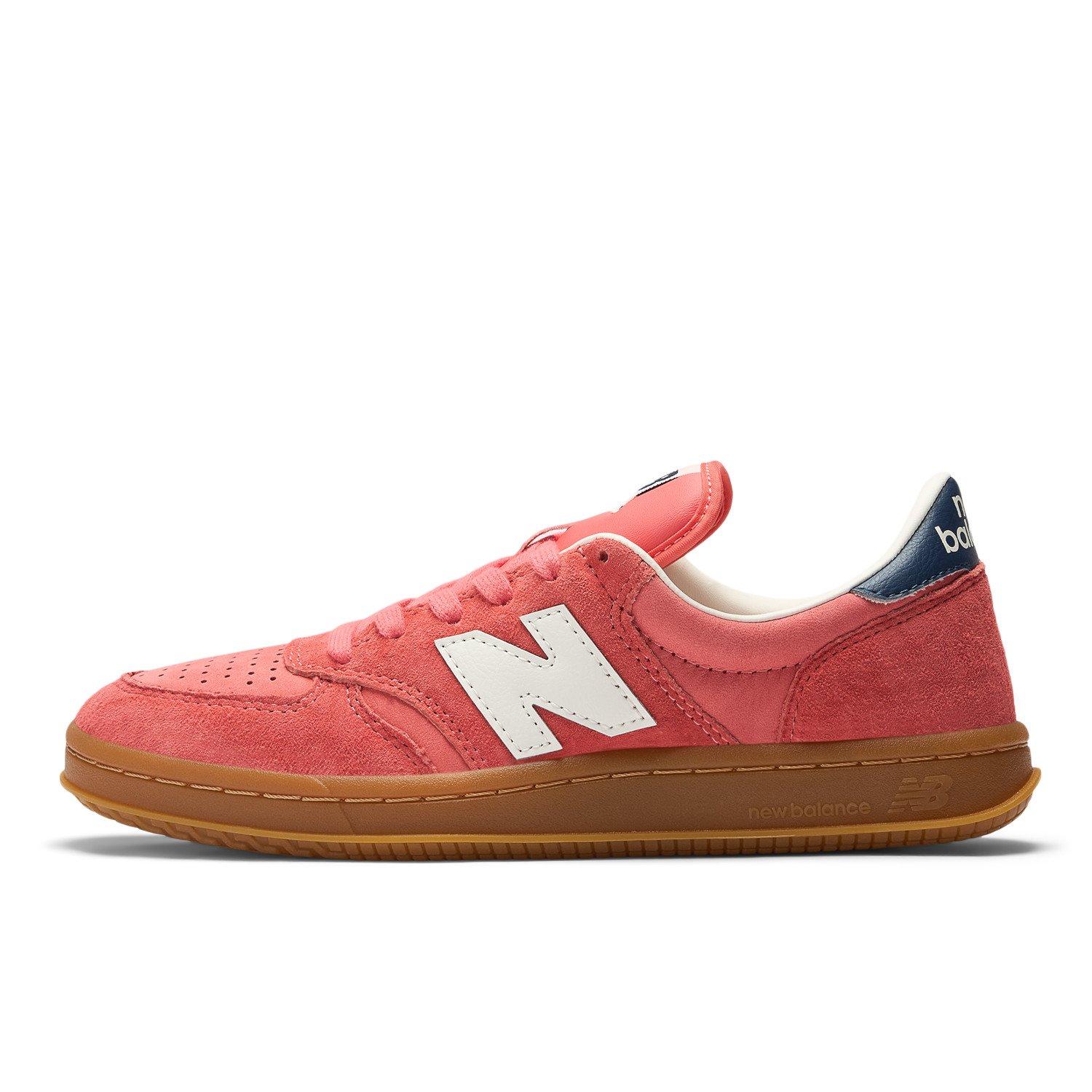 New Balance T500 "Red/White/Gum" Men's Shoe - RED Thumbnail View 9