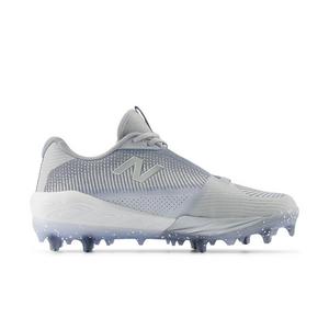 New Balance FuelCell Compv4 "Team Grey/White" Men's Baseball Cleat