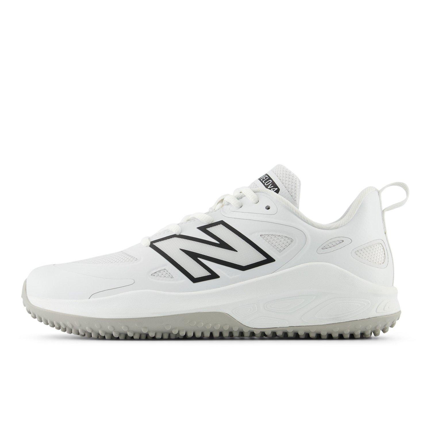 New Balance Fresh Foam Velo v3 Turf "White/Black" Women's Softball Shoe - WHITE/BLACK