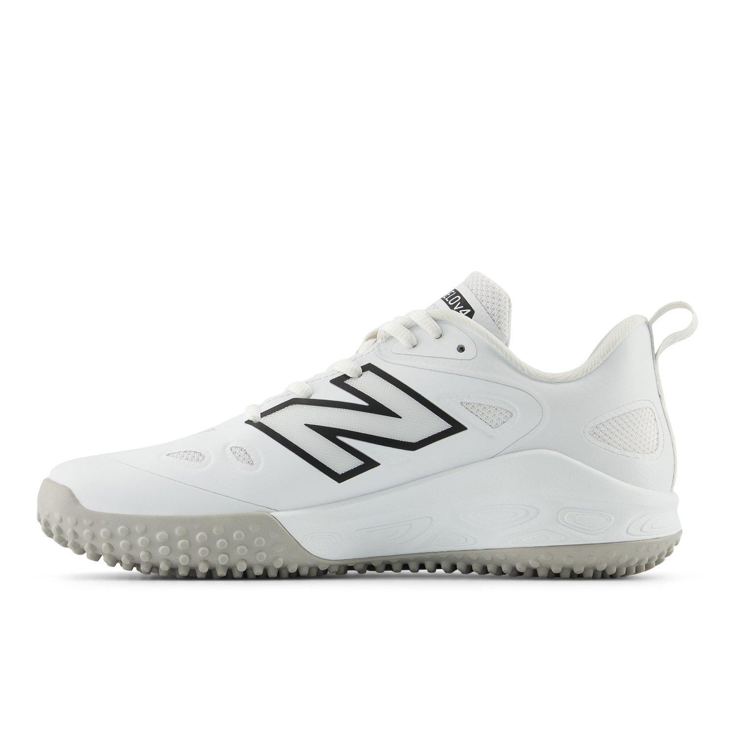 New Balance Fresh Foam Velo v3 Turf "White/Black" Women's Softball Shoe - WHITE/BLACK