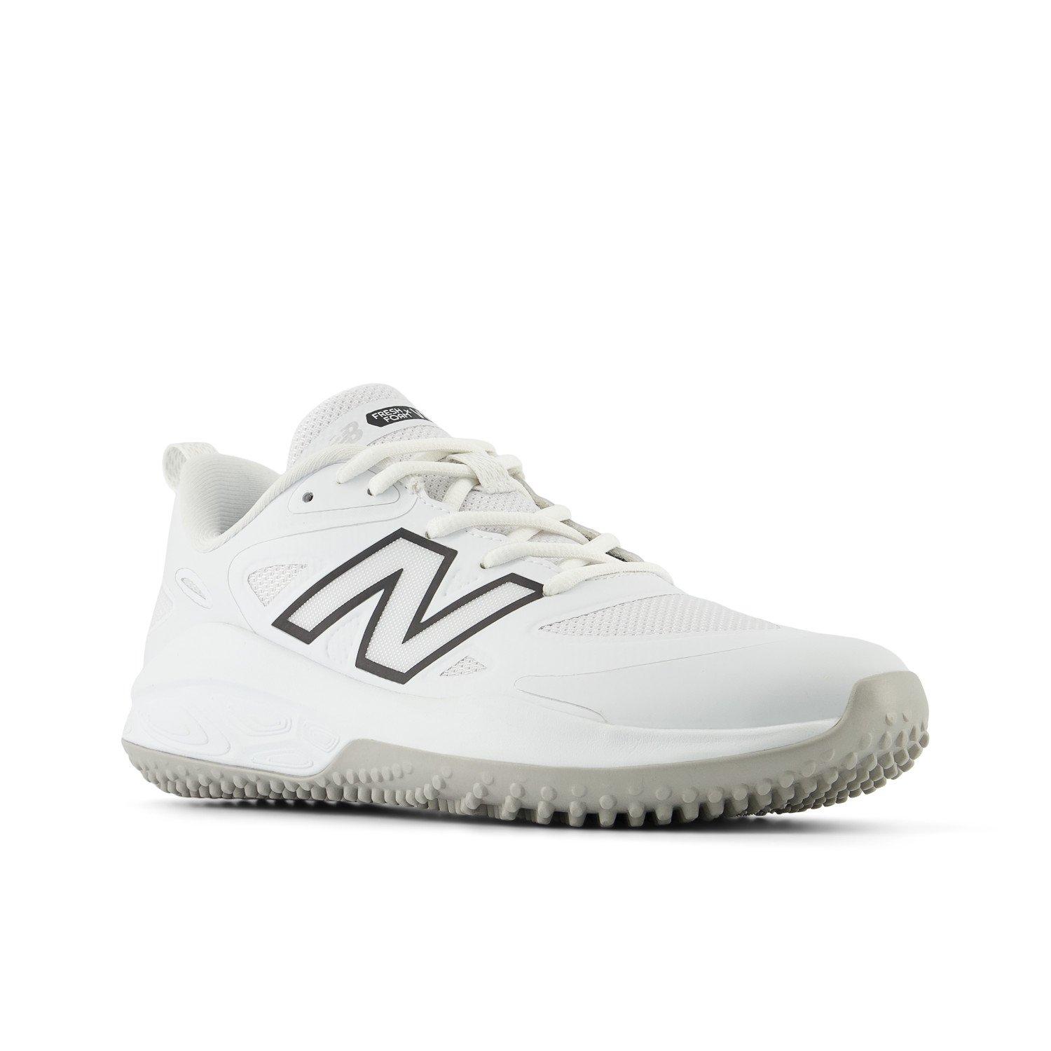 New Balance Fresh Foam Velo v3 Turf "White/Black" Women's Softball Shoe - WHITE/BLACK