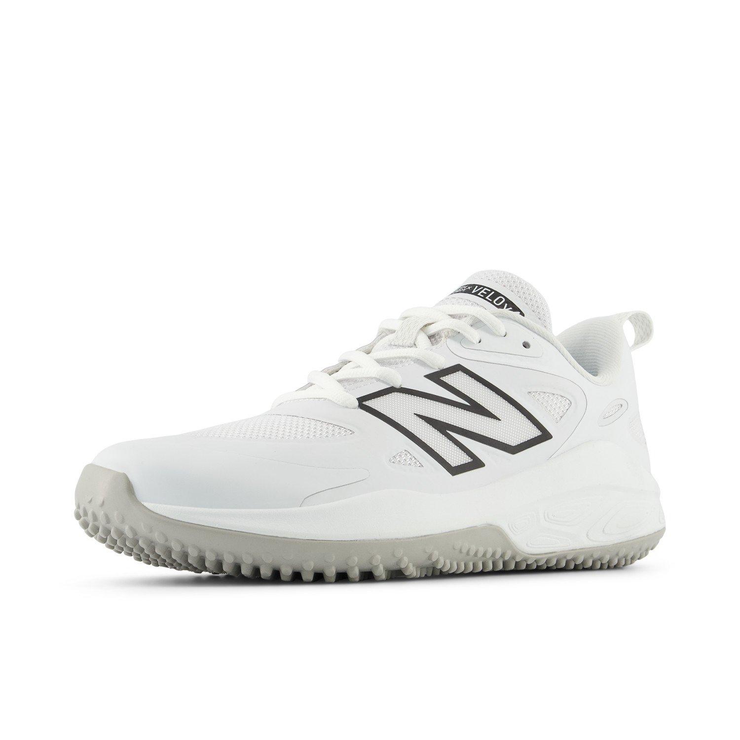 New Balance Fresh Foam Velo v3 Turf "White/Black" Women's Softball Shoe - WHITE/BLACK