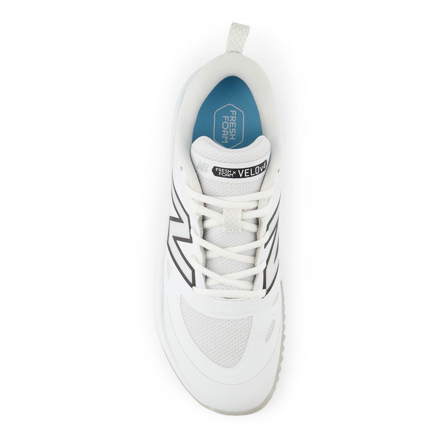 New Balance Fresh Foam Velo v3 Turf "White/Black" Women's Softball Shoe - WHITE/BLACK