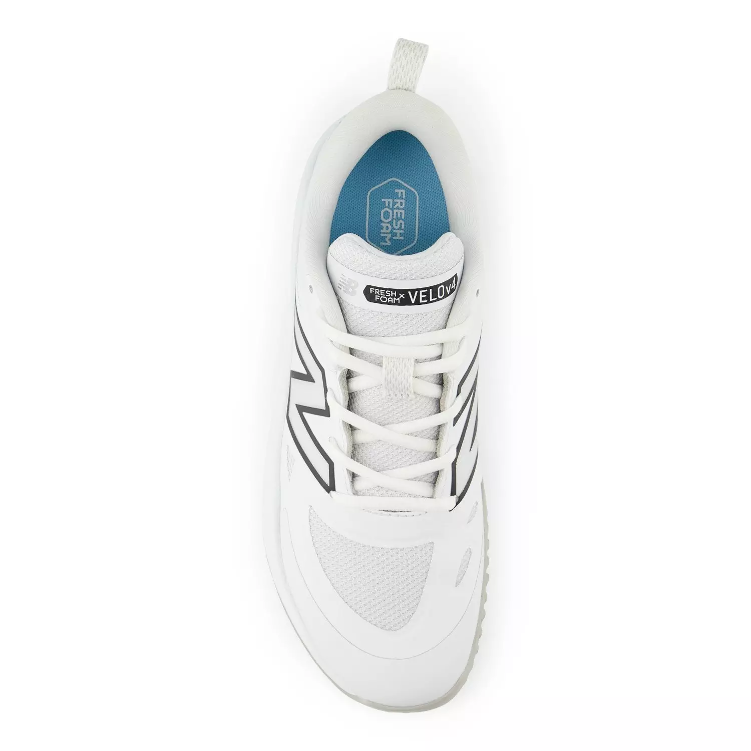 New Balance Fresh Foam Velo v3 Turf "White/Black" Women's Softball Shoe - WHITE/BLACK
