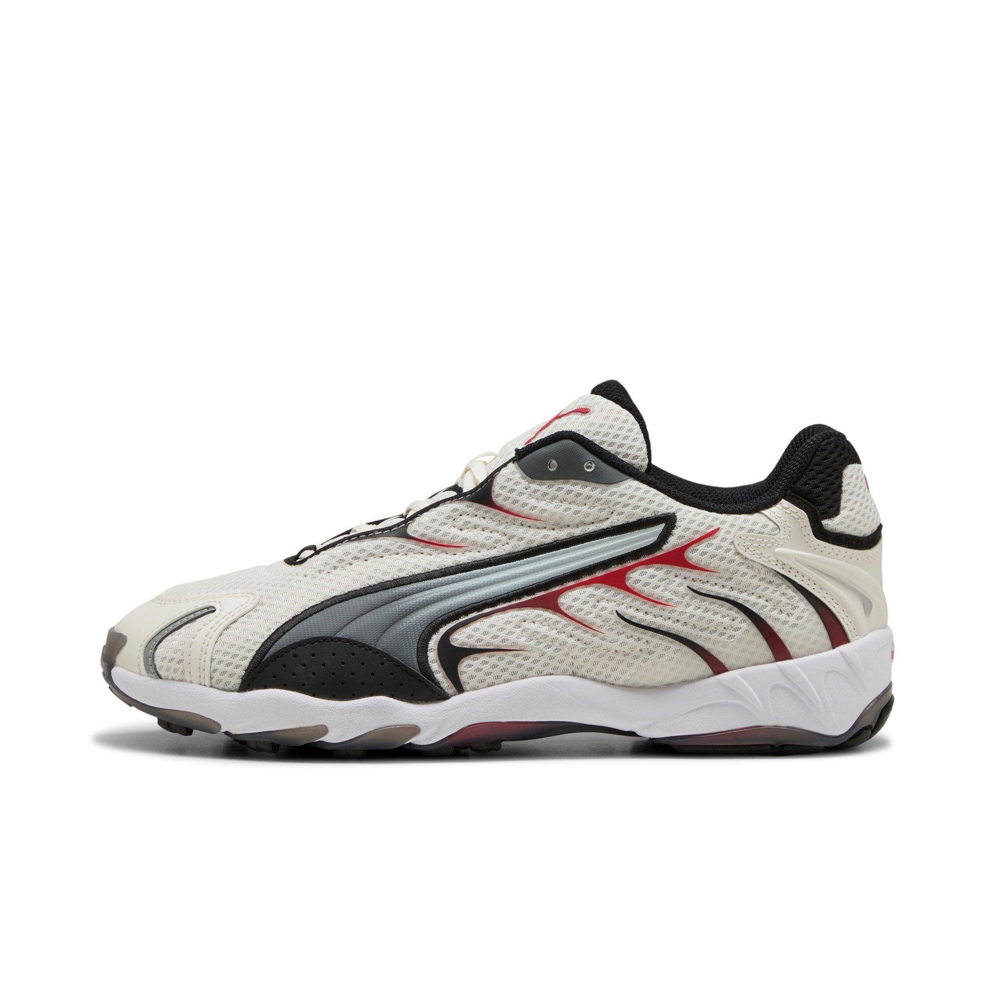 PUMA Inhale "White/Red" Men's Shoe - WHITE/RED Thumbnail View 4
