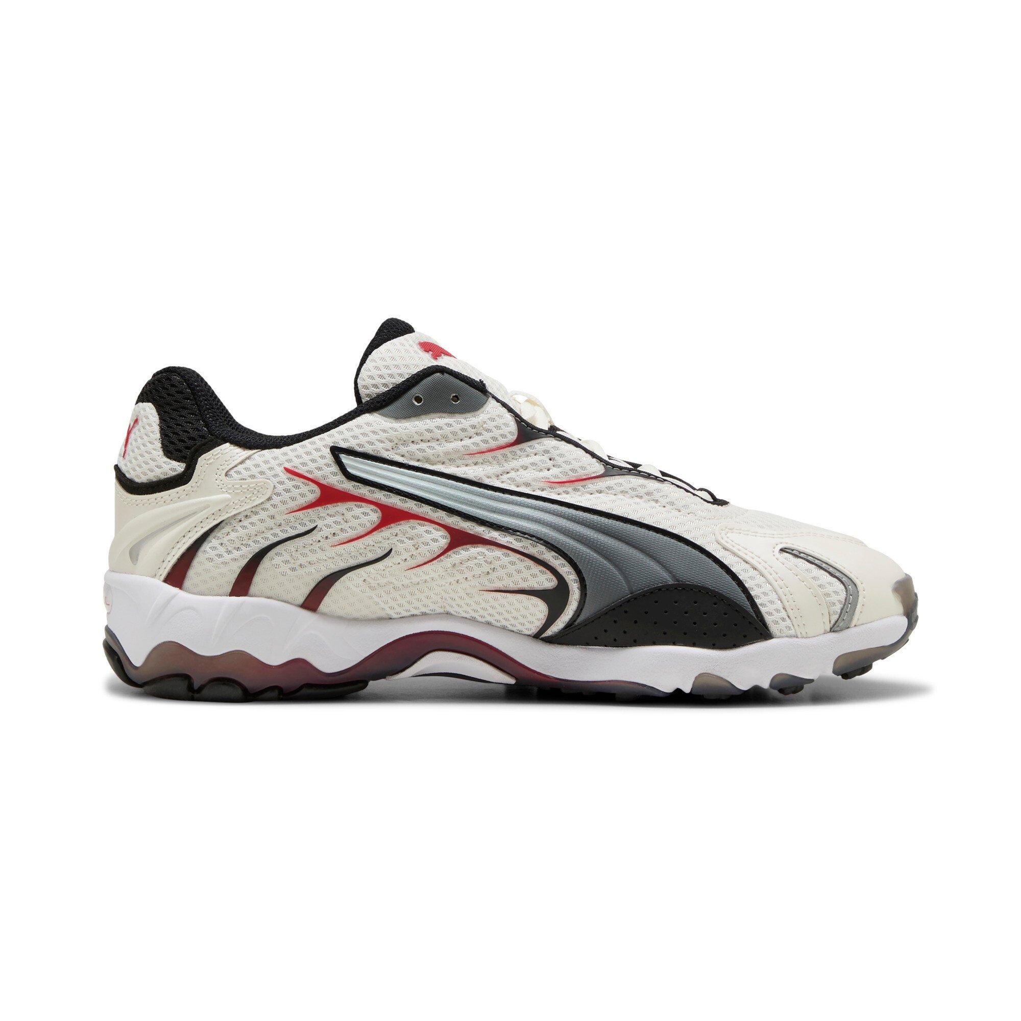 PUMA Inhale "White/Red" Men's Shoe - WHITE/RED Thumbnail View 2
