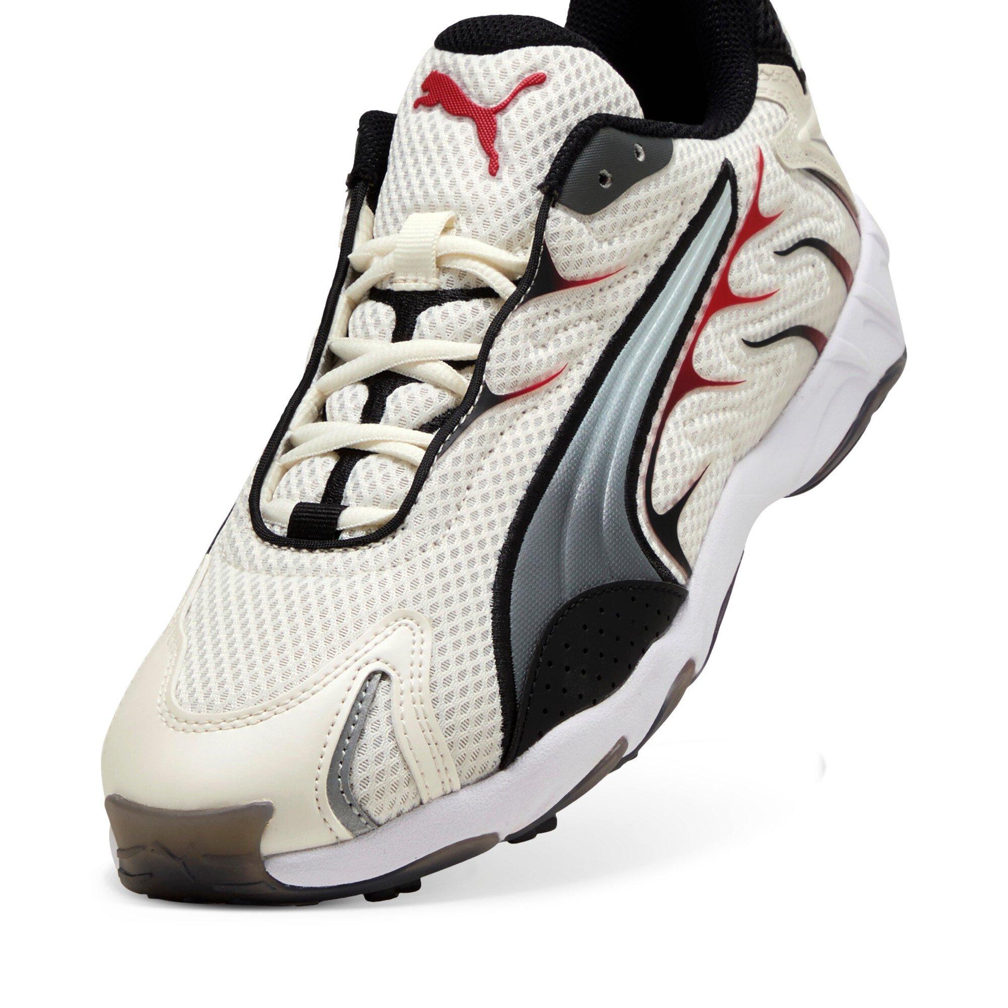 PUMA Inhale "White/Red" Men's Shoe - WHITE/RED Thumbnail View 3