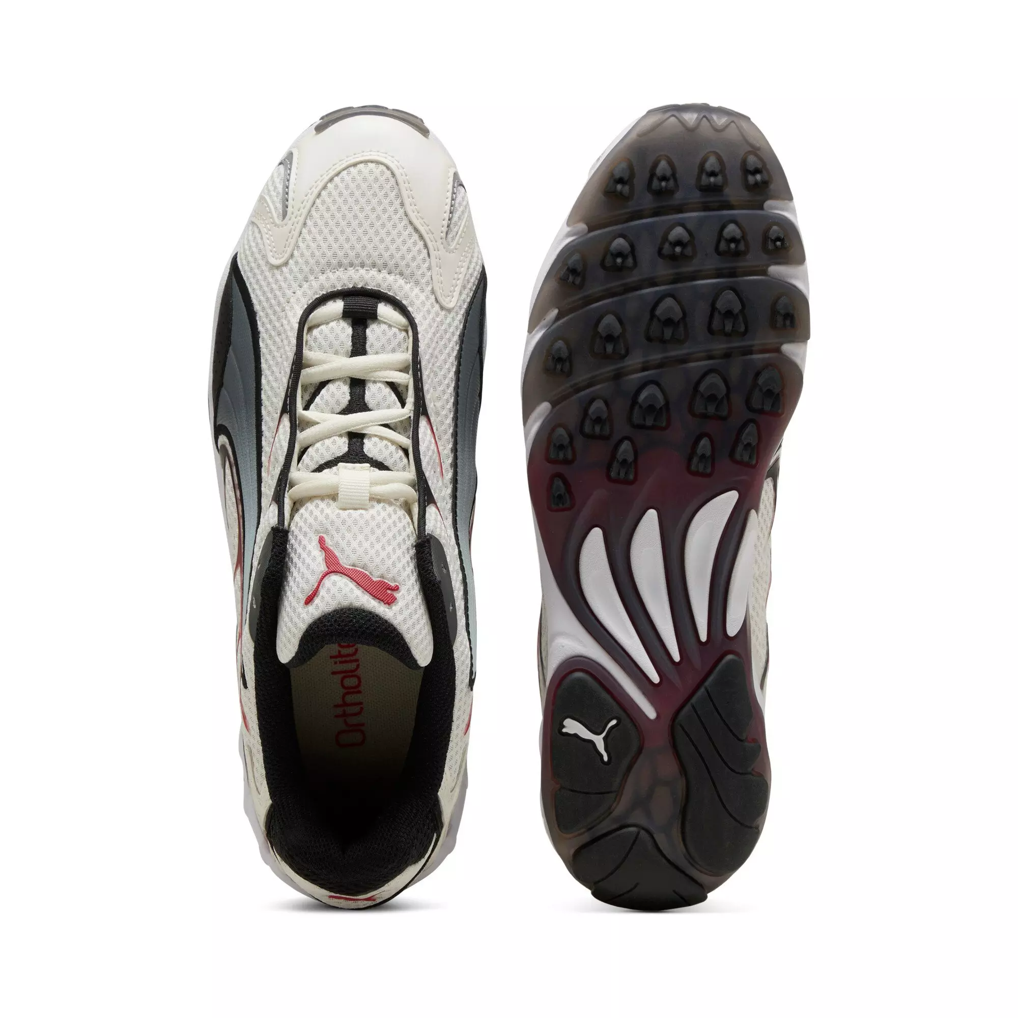 PUMA Inhale "White/Red" Men's Shoe - WHITE/RED