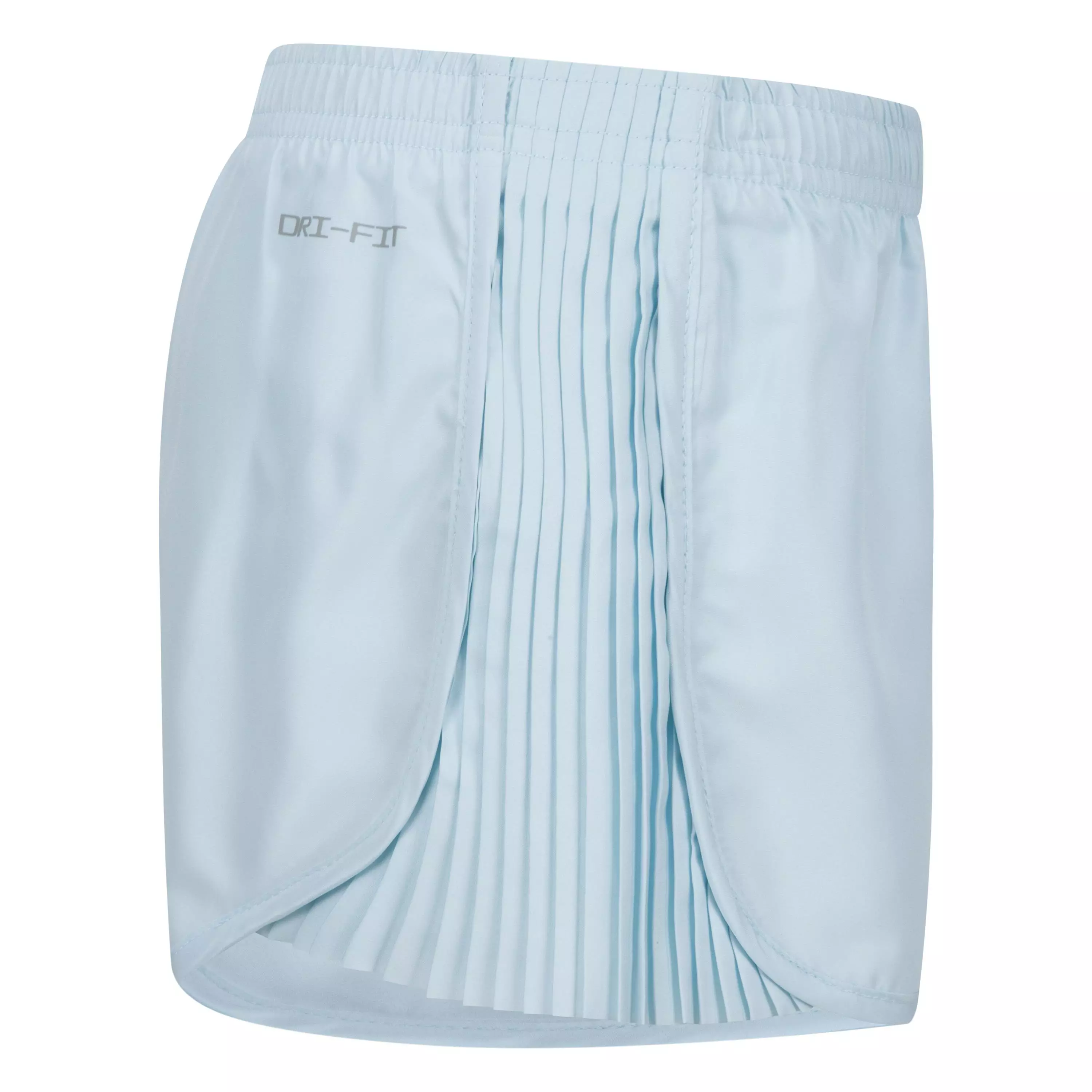 Nike Little Girls' Pleated Side Short - Light Blue - LT BLUE