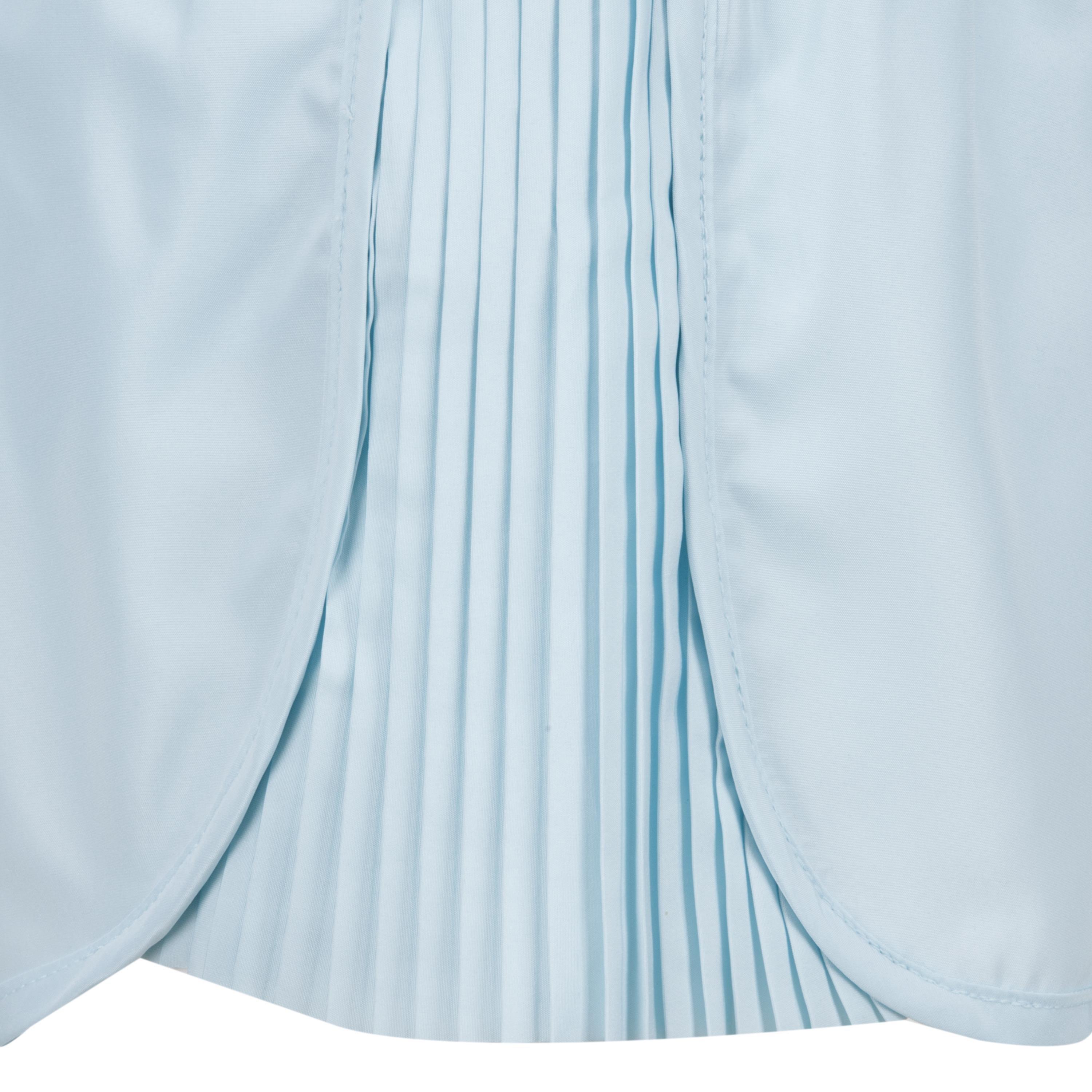 Nike Pleated Side Little Girls' Light Blue Shorts