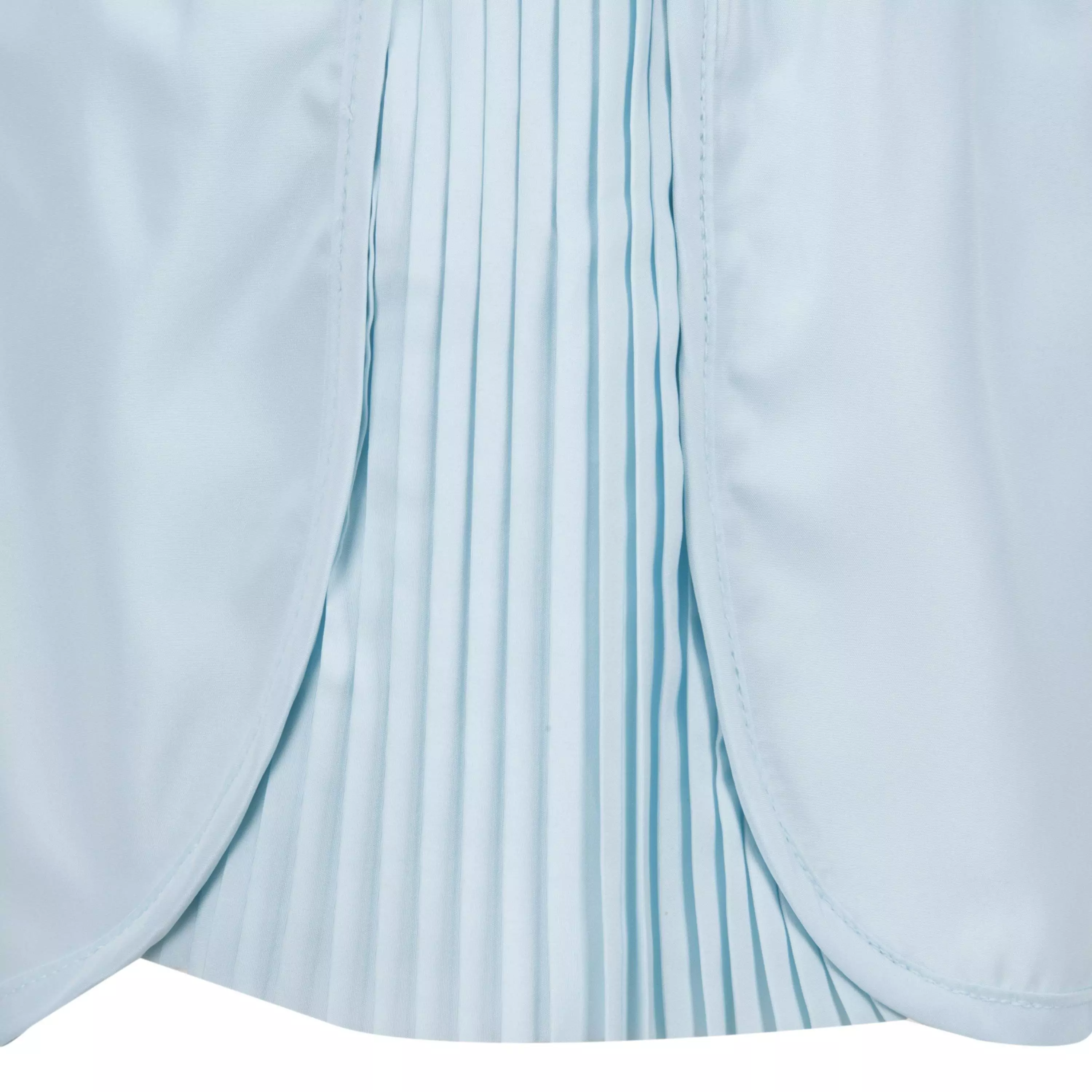 Nike Little Girls' Pleated Side Short - Light Blue - LT BLUE