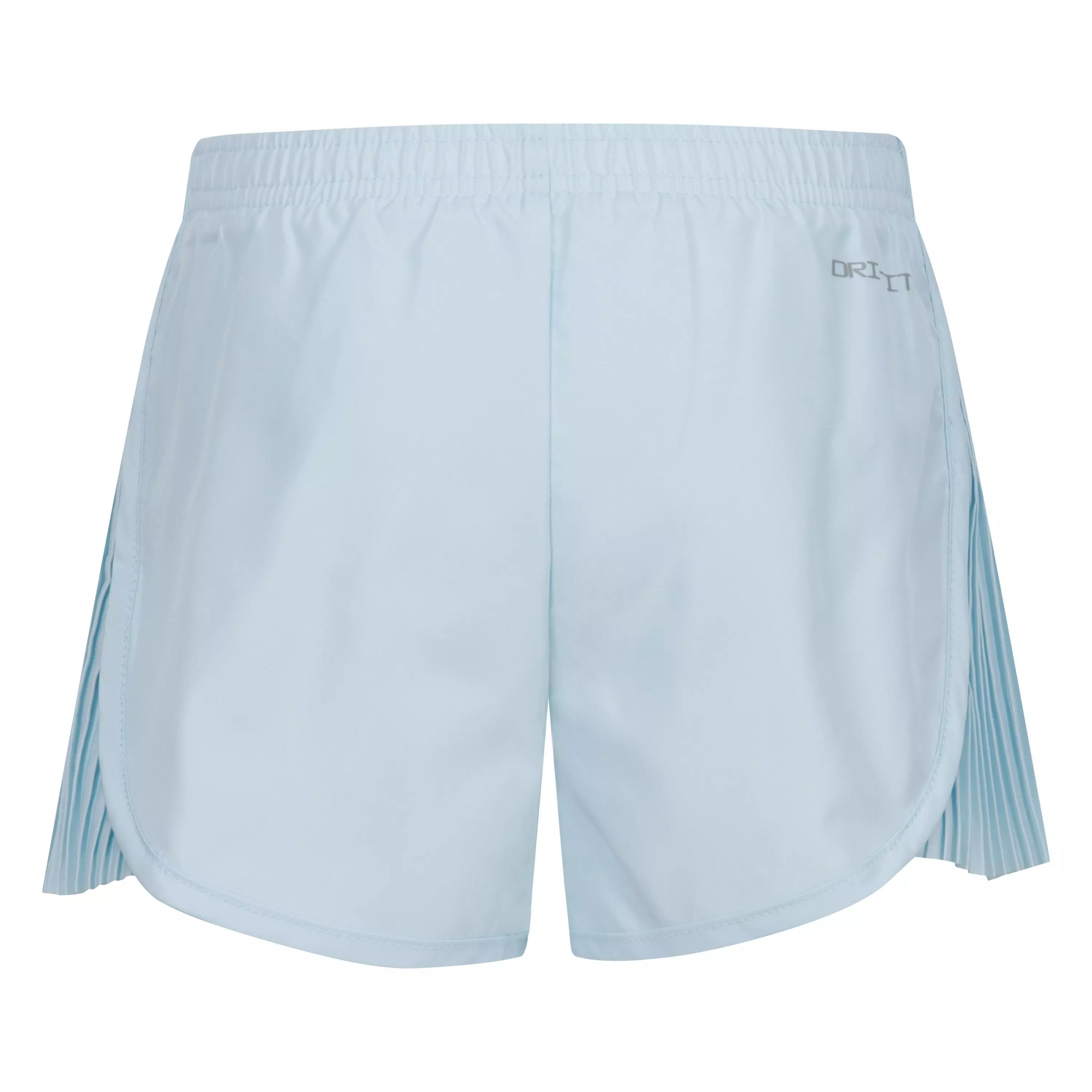 Nike Little Girls' Pleated Side Short - Light Blue - LT BLUE