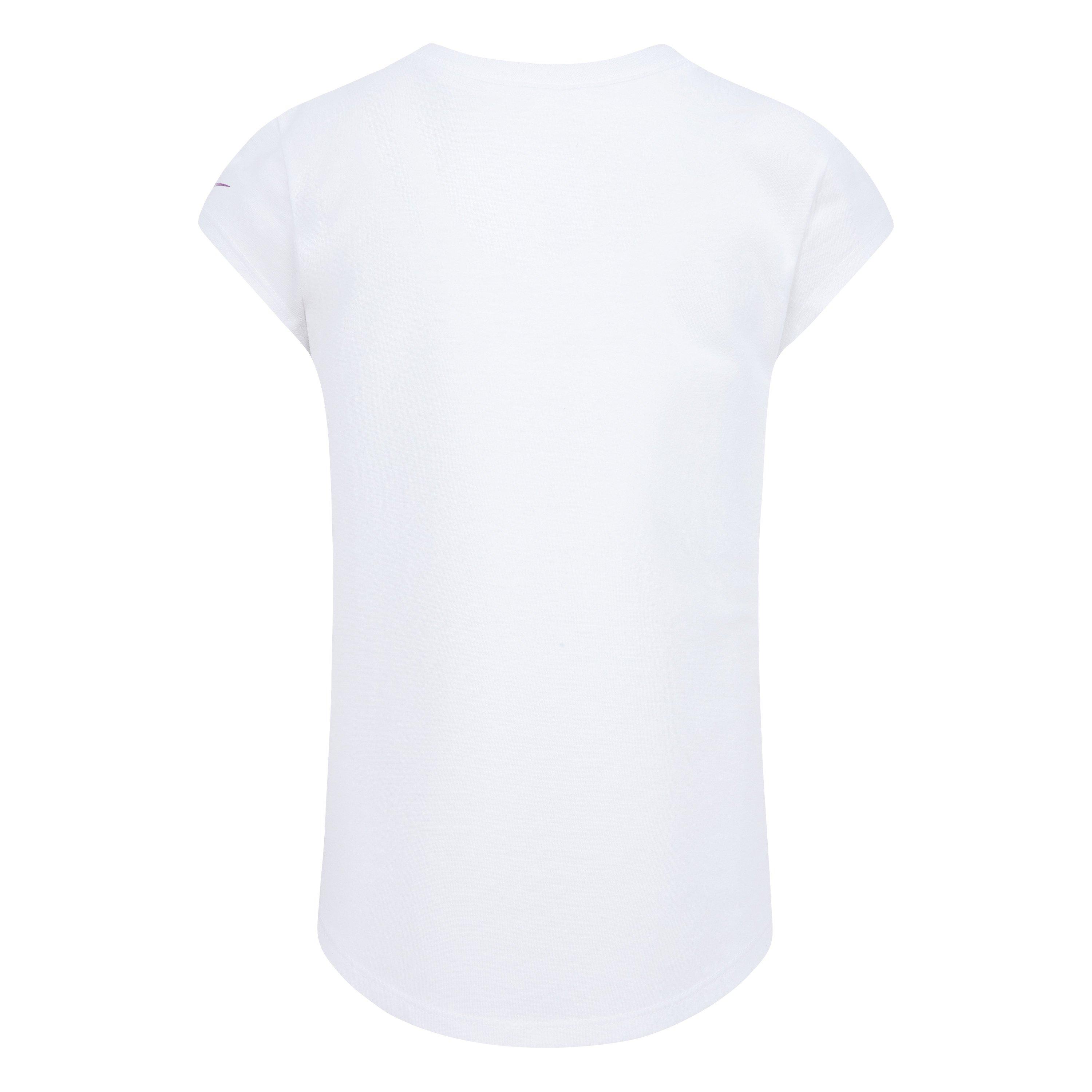 Nike Pep In Your Step Little Girls' White Tee