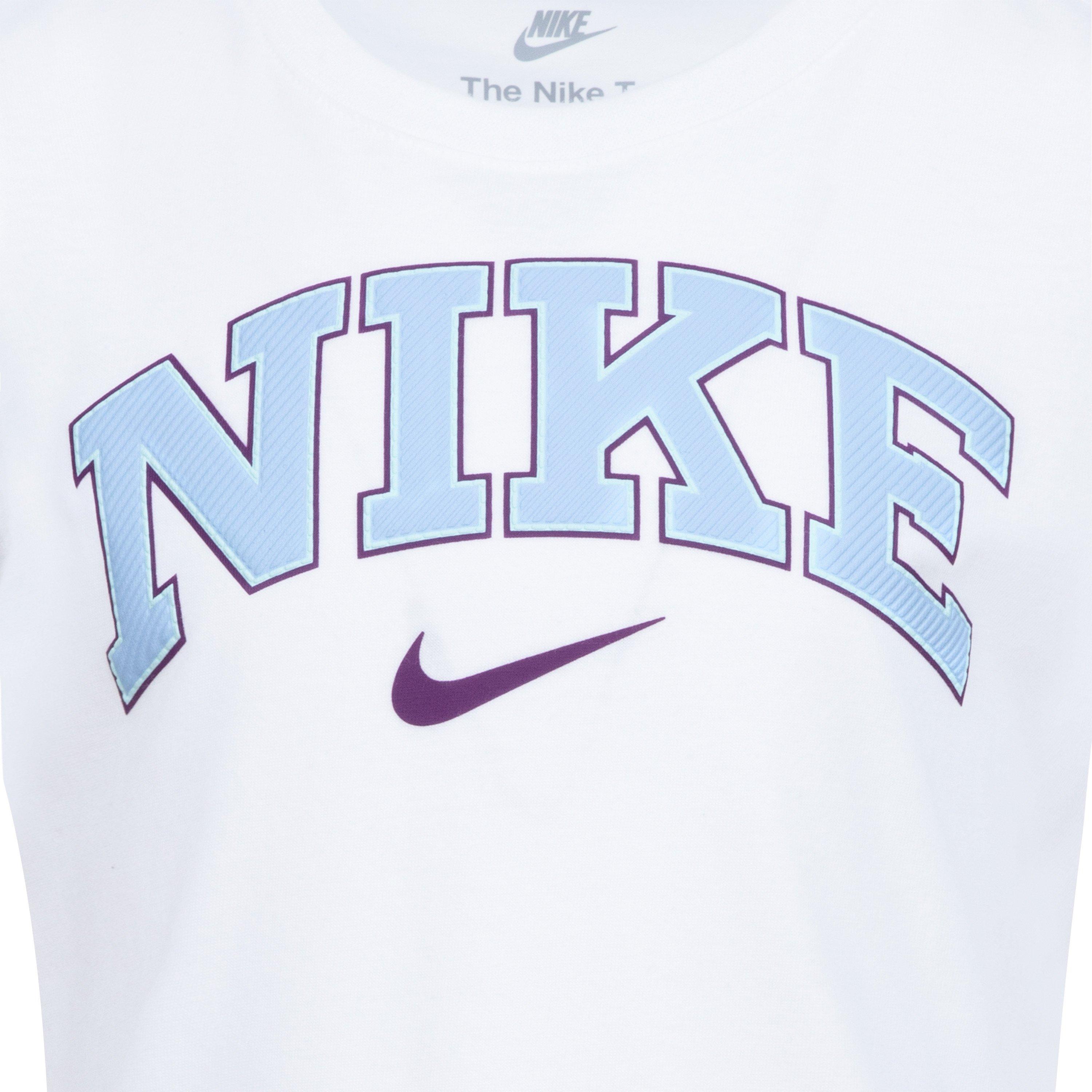 Nike Pep In Your Step Little Girls' White Tee