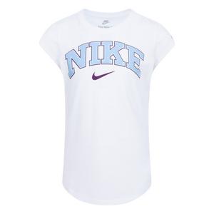 Nike Little Girls' Pep In Your Step Tee - White