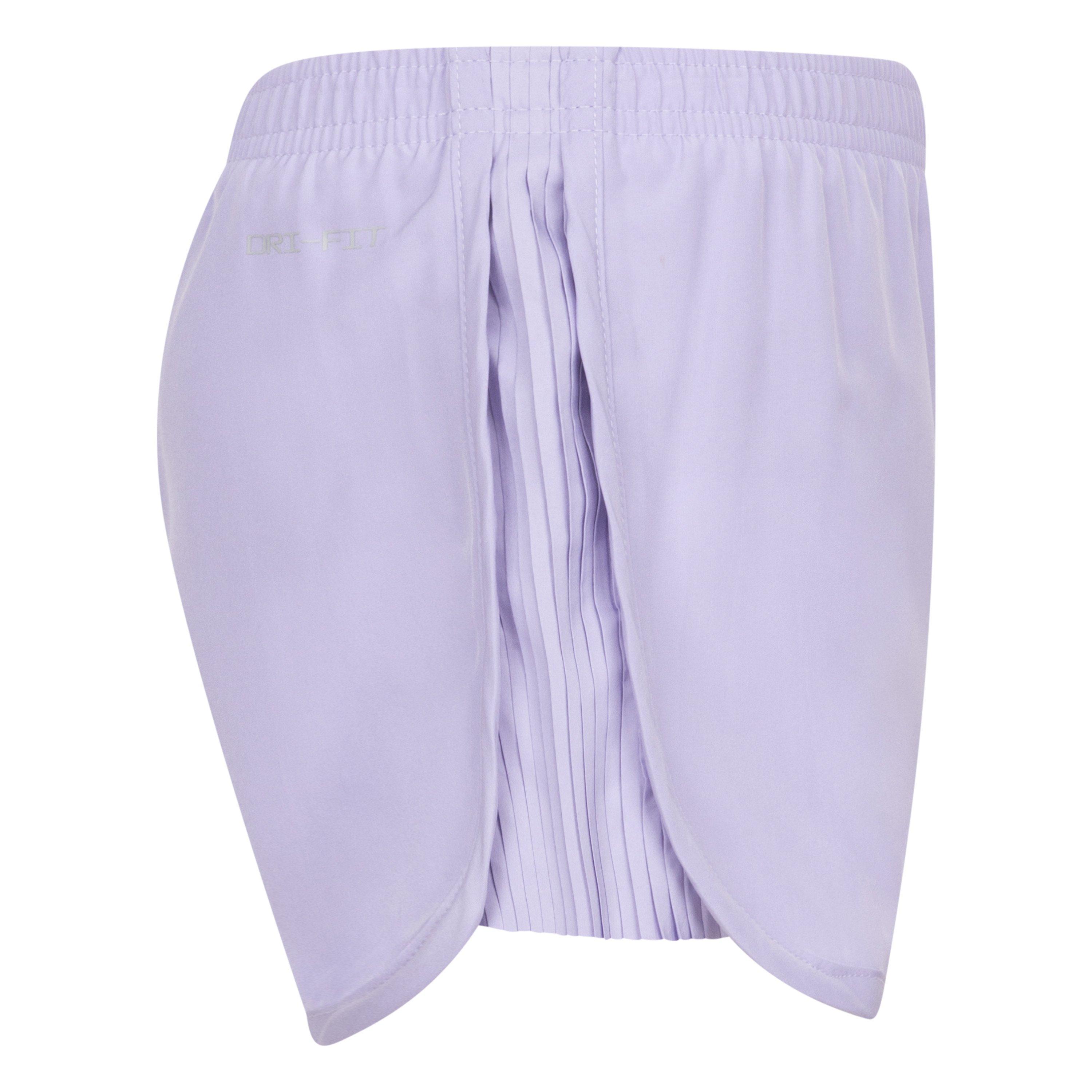 Little Girls' Nike Pleat Side Shorts - Light Purple
