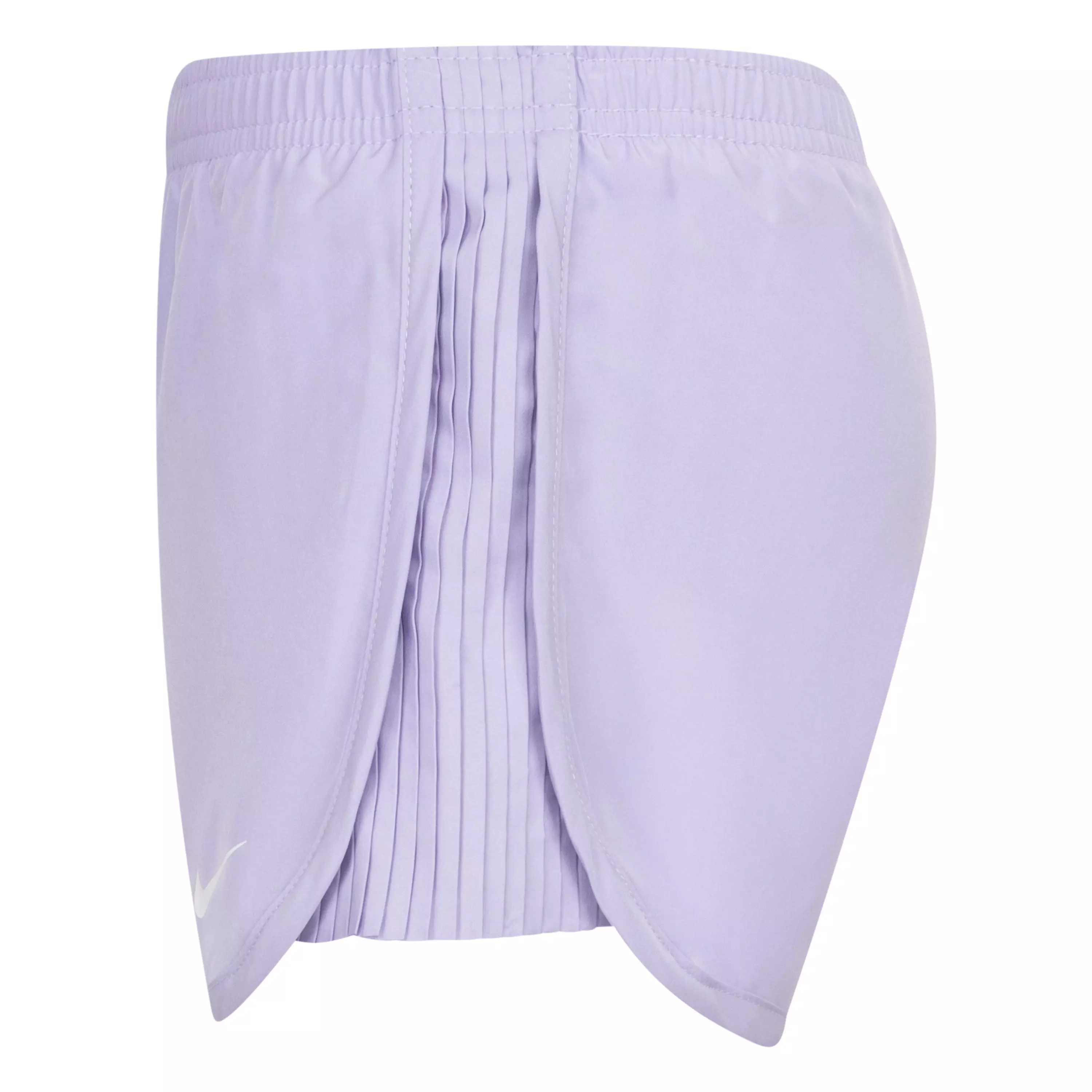 Nike Little Girls' Pleat Side Shorts - Light Purple - LIGHT PURPLE