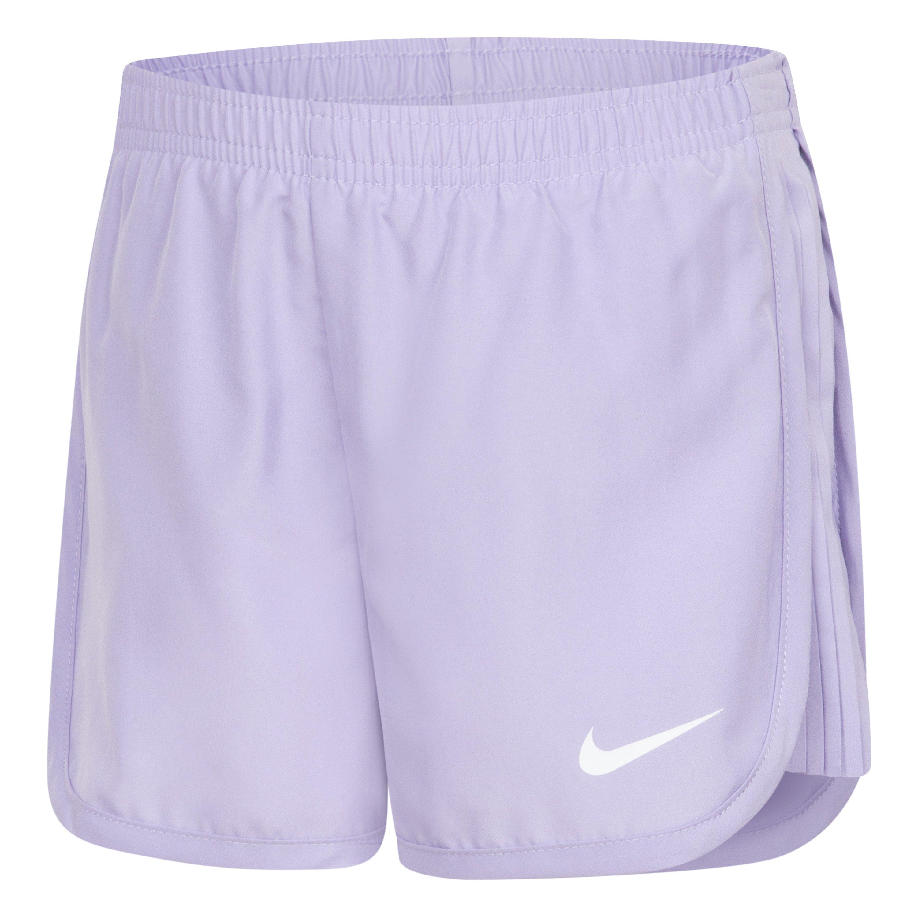 Little Girls' Nike Pleat Side Shorts - Light Purple