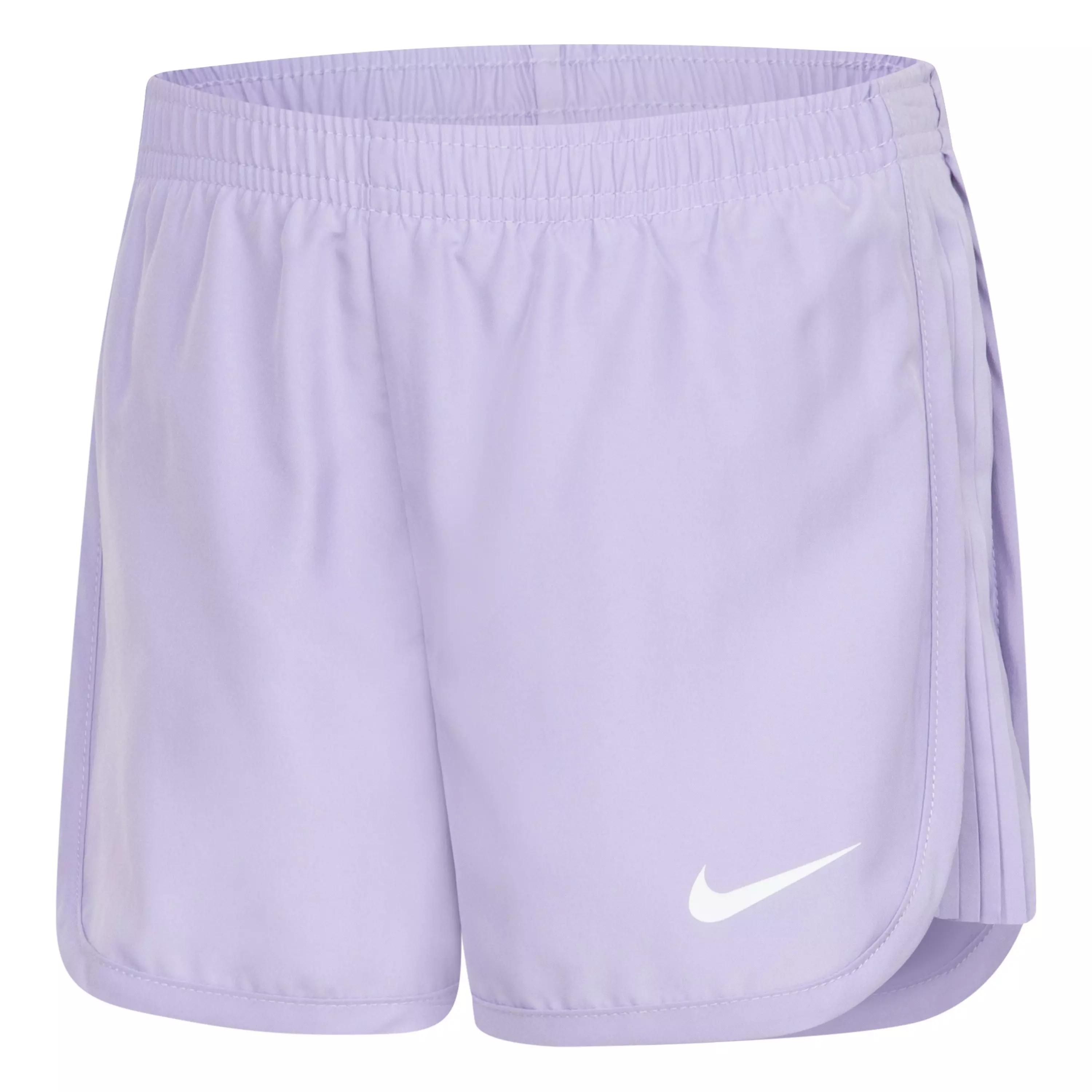 Nike Little Girls' Pleat Side Shorts - Light Purple - LIGHT PURPLE