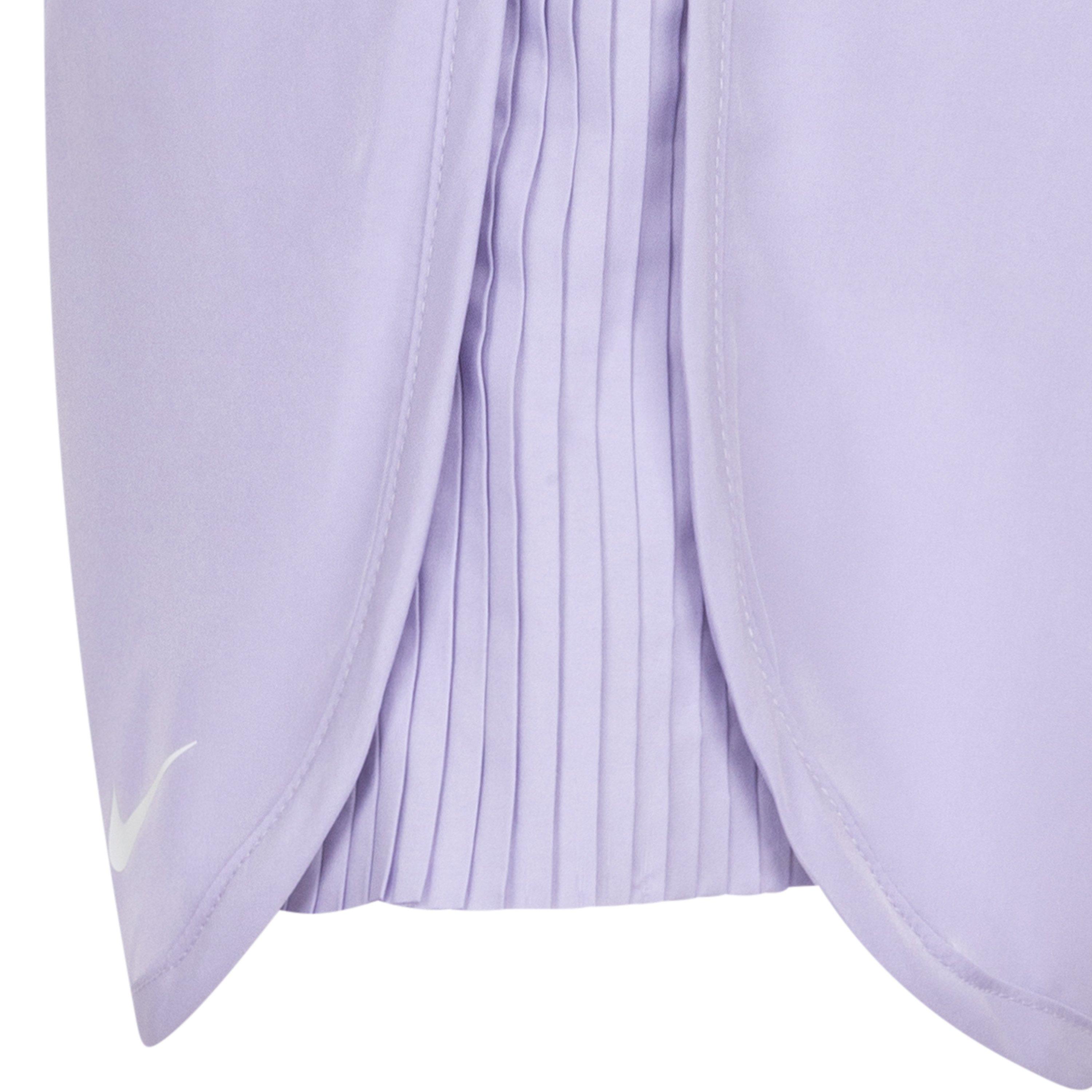 Little Girls' Nike Pleat Side Shorts - Light Purple