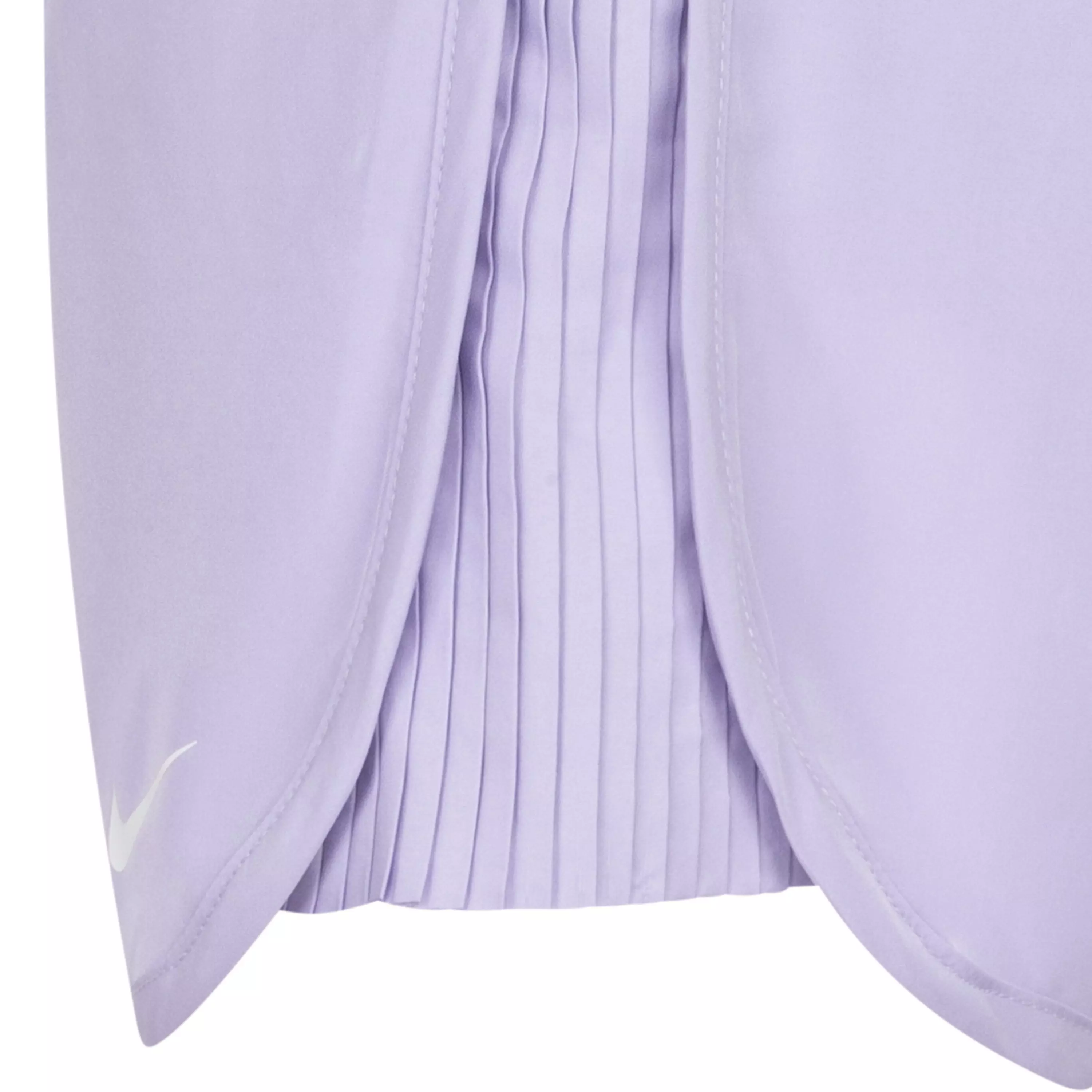 Nike Little Girls' Pleat Side Shorts - Light Purple - LIGHT PURPLE