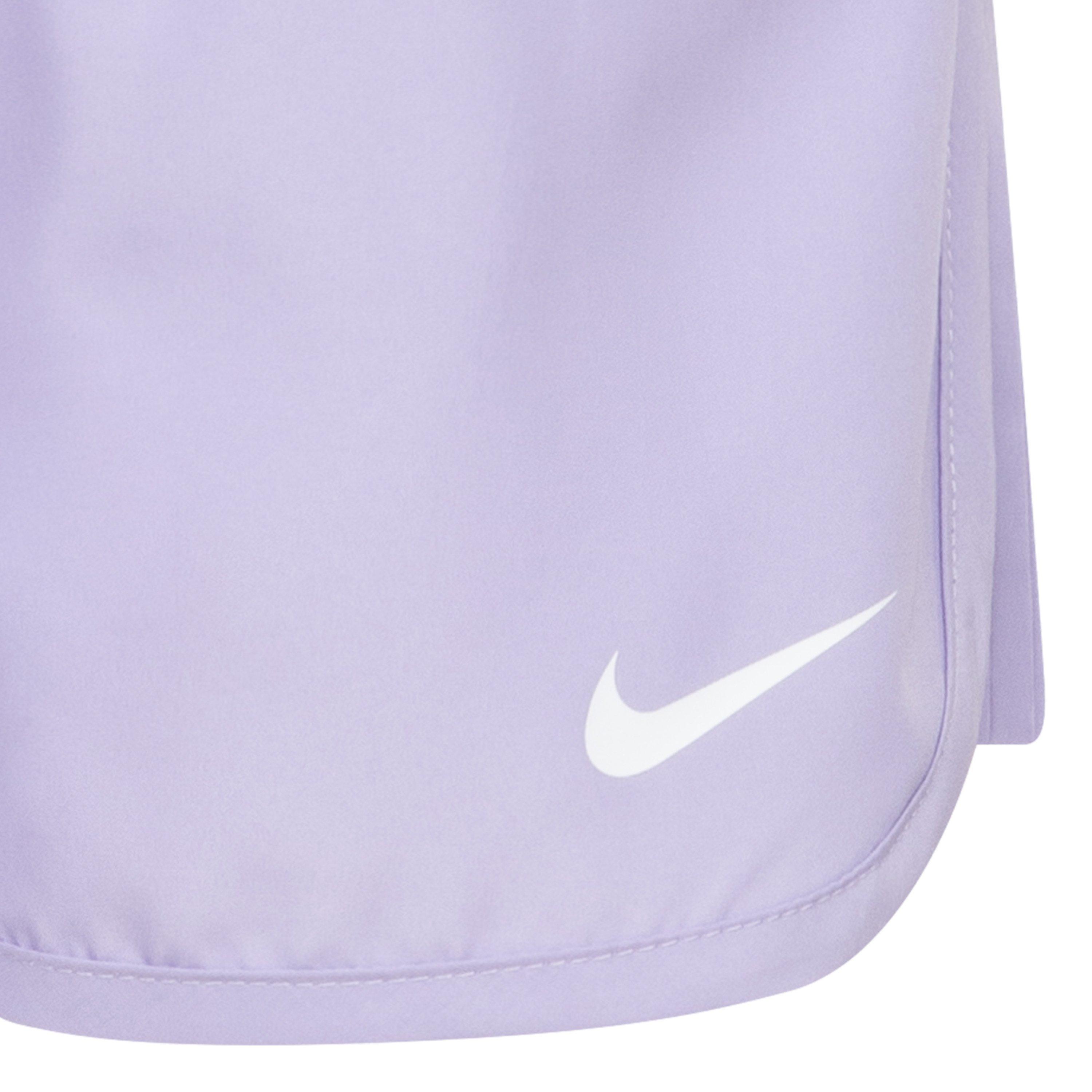 Little Girls' Nike Pleat Side Shorts - Light Purple