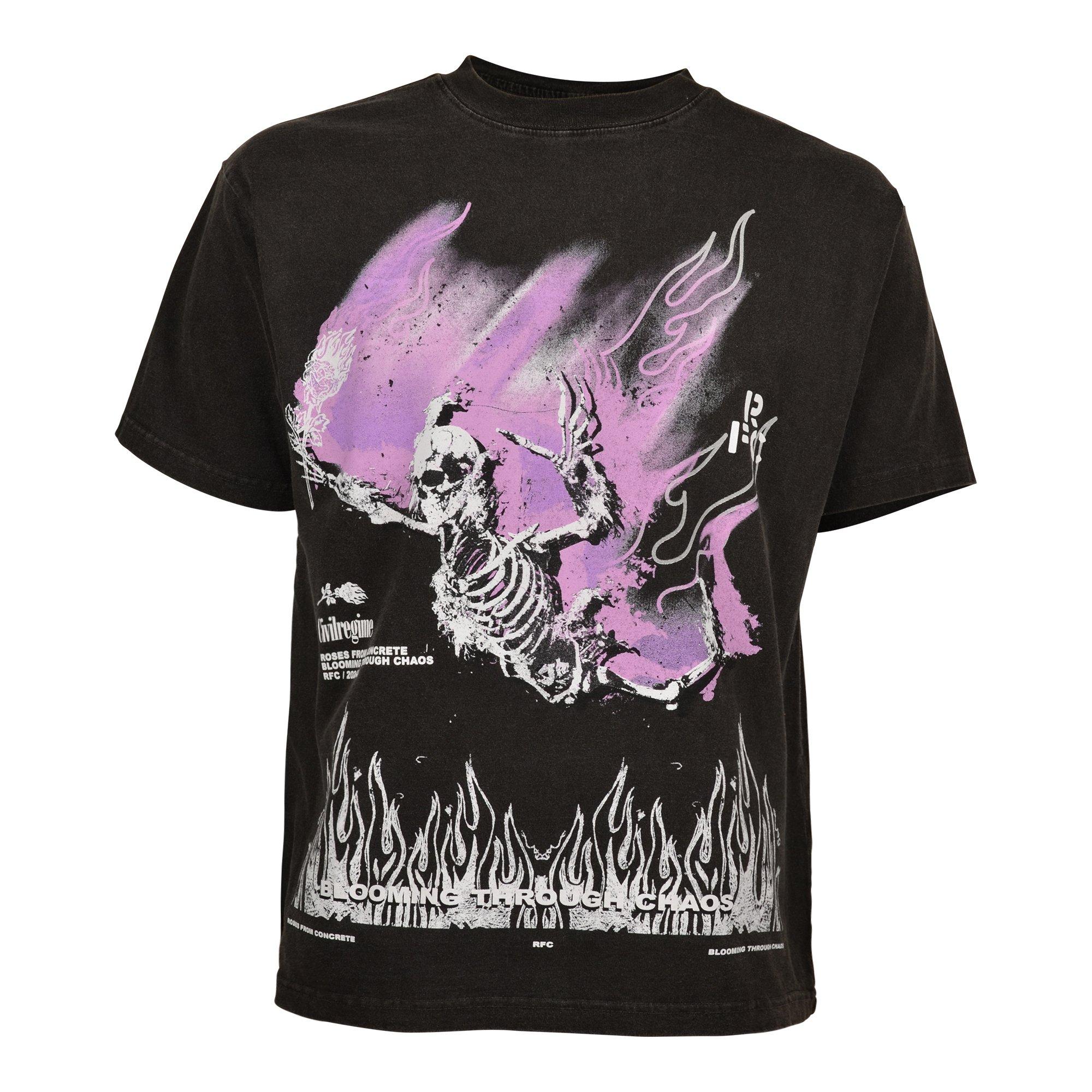 Civil Regime Men's ACOT 4 Tee - Black - BLACK Thumbnail View 1