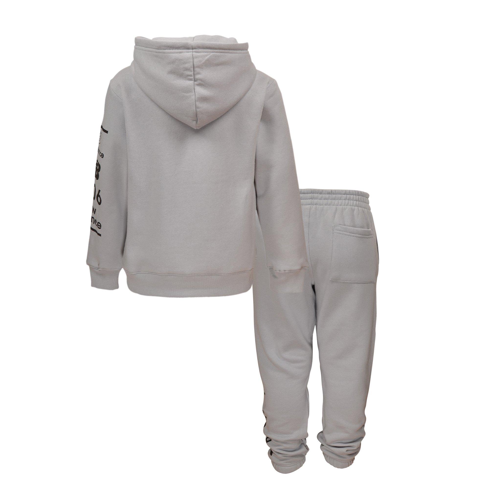 New Balance Hoodie Little ​Boys' Grey Set