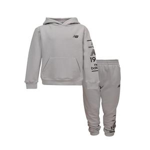 New Balance Toddler Boys' Hoodie Set - Grey