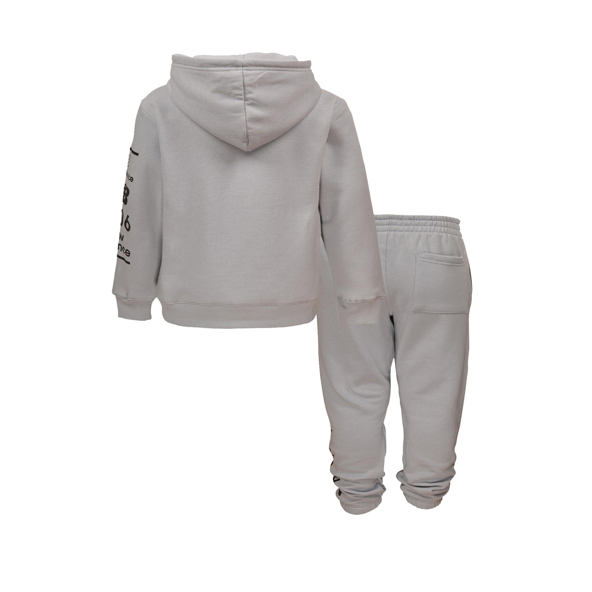 New Balance Hoodie Toddler Boys' Grey Set