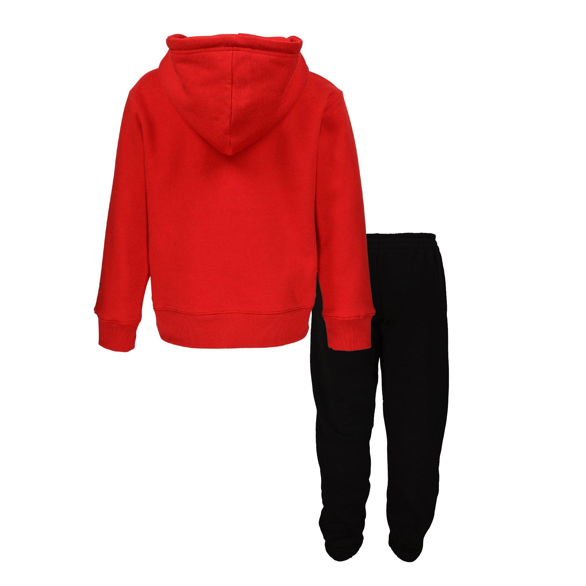 New Balance Hoodie Little Boys' Red/Black Set