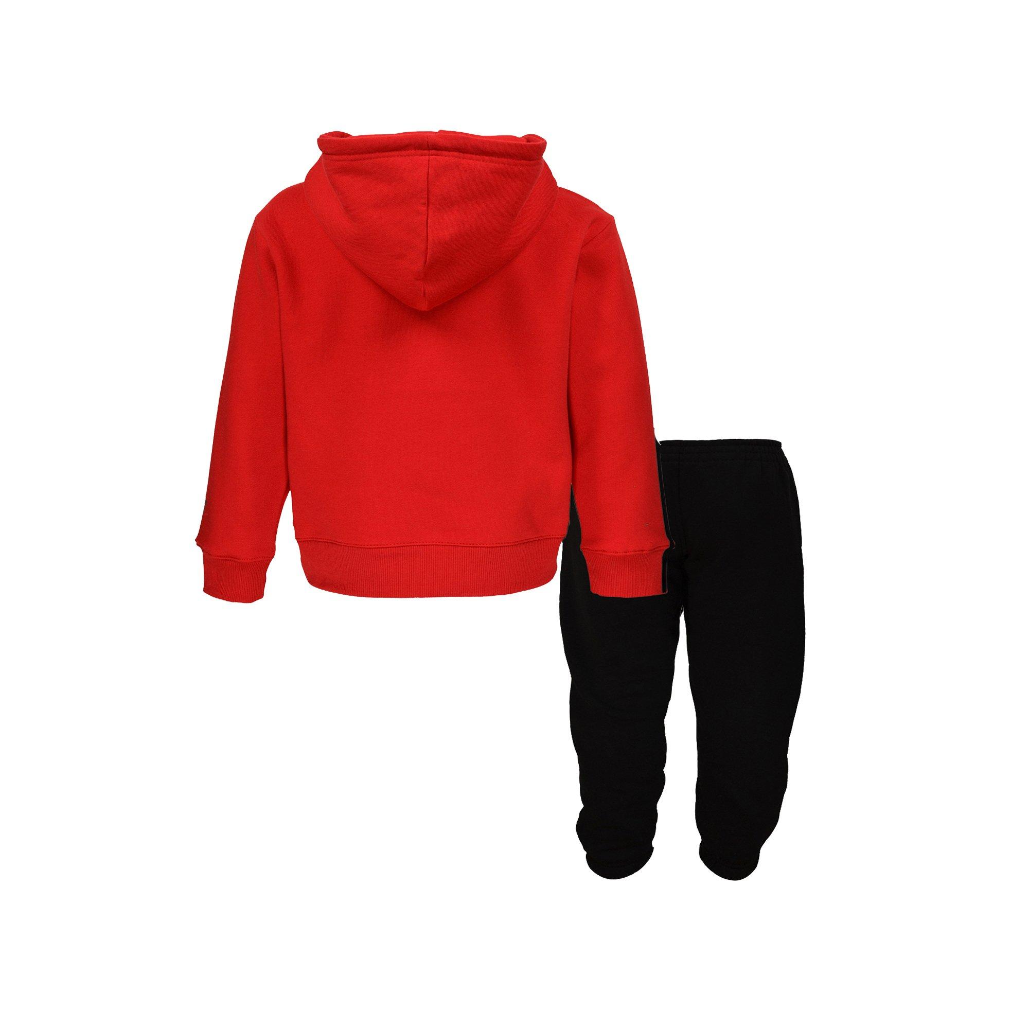 New Balance Hoodie Toddler Boys' Red/Black Set
