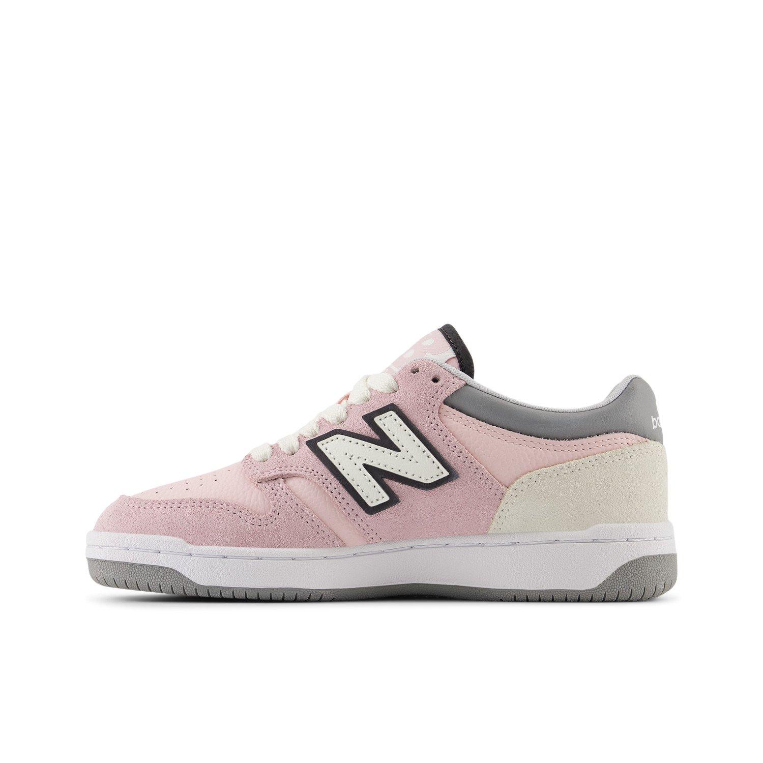 New Balance 480 Grade School Girls' "Pink/Grey" Shoe