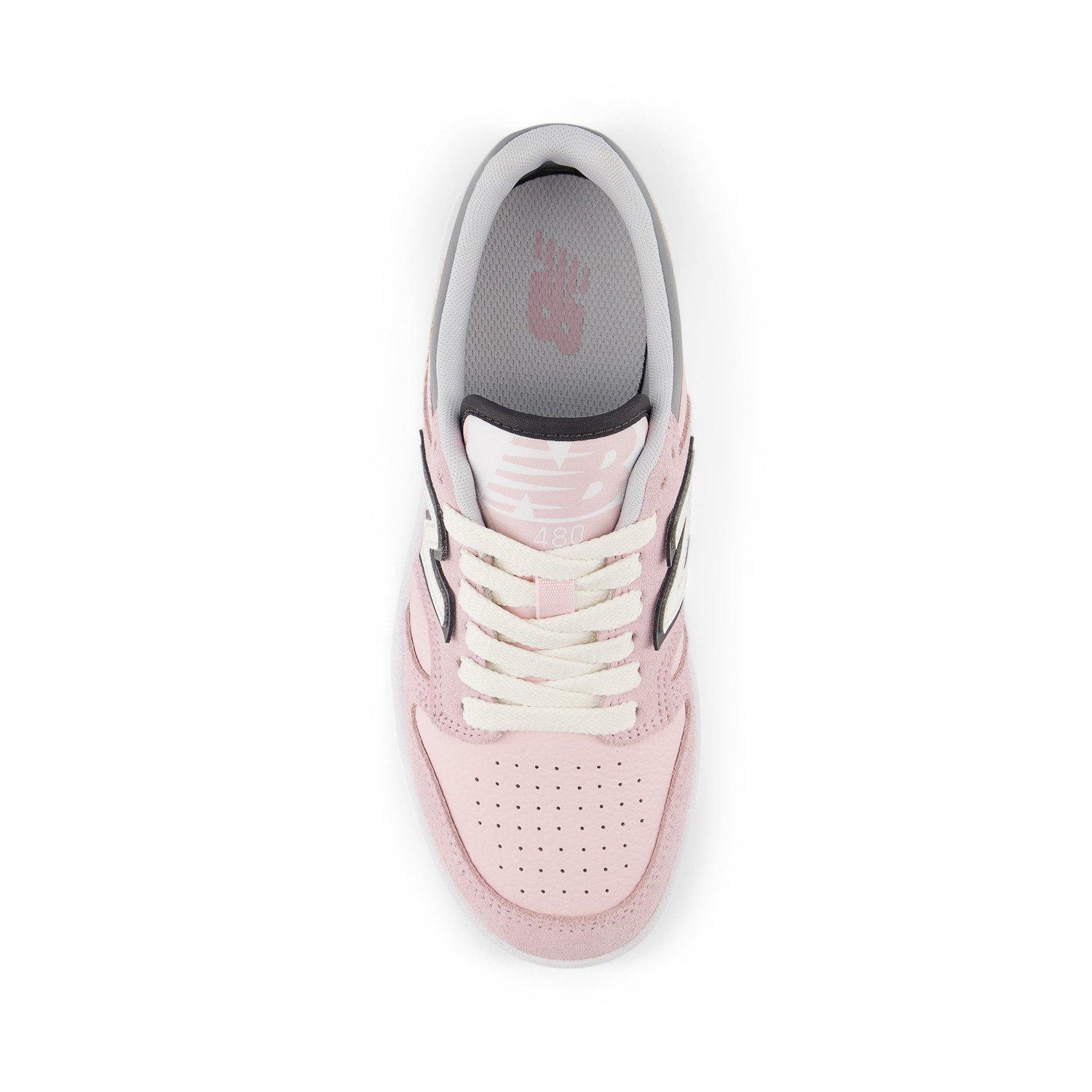 New Balance 480 Grade School Girls' "Pink/Grey" Shoe