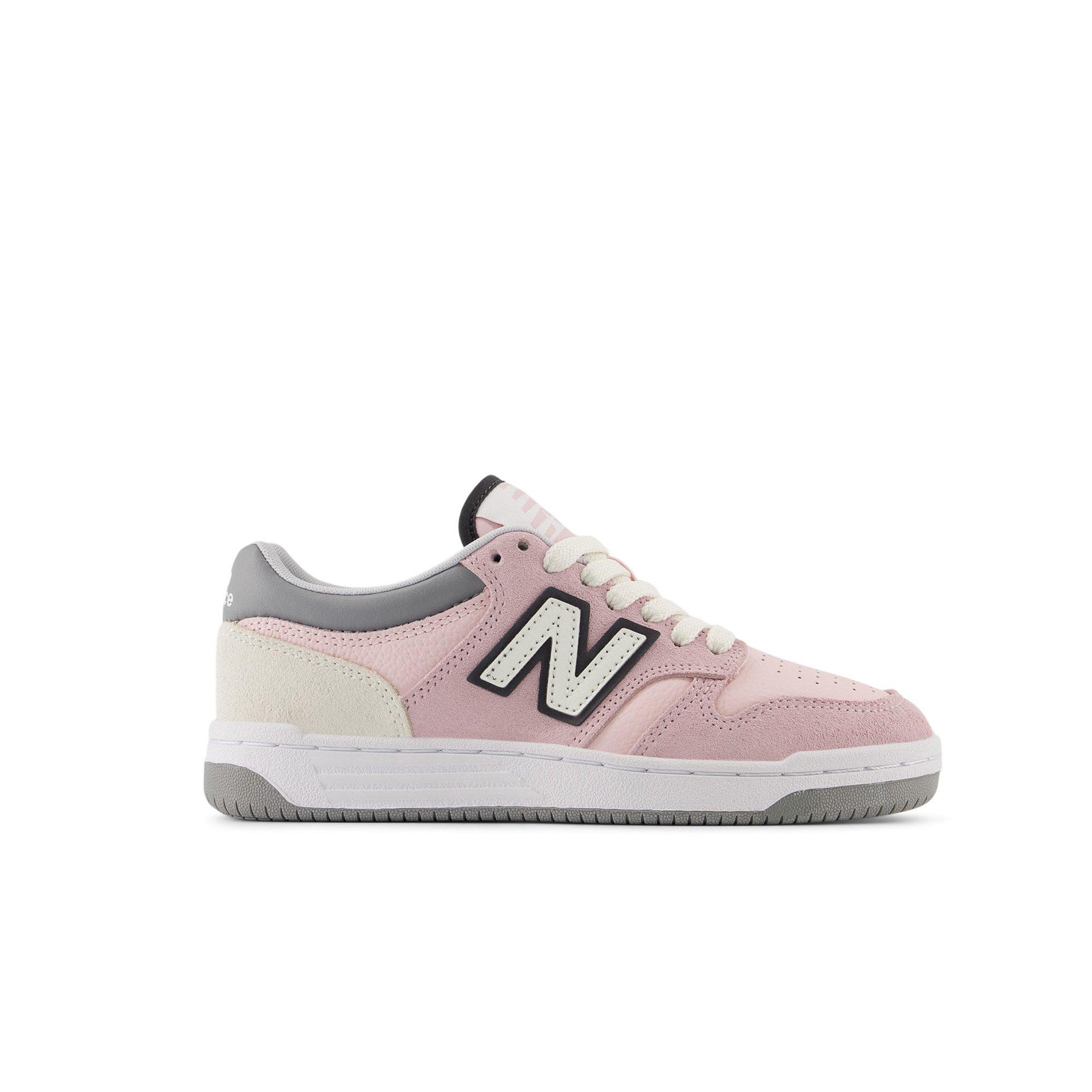 New Balance 480 "Pink/Grey" Grade School Girls' Shoe - PINK/GREY