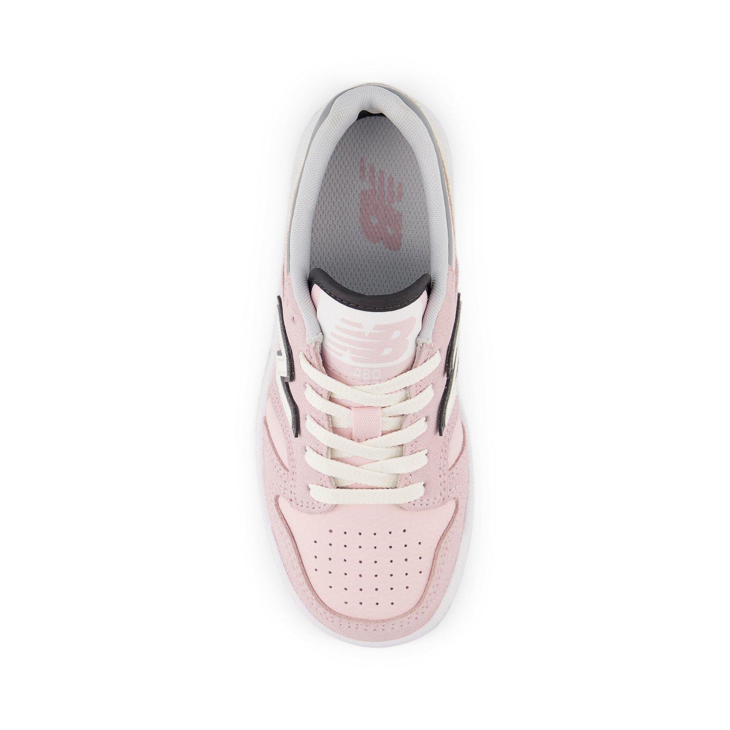 New Balance 480 Preschool Girls' "Pink/Grey" Shoe