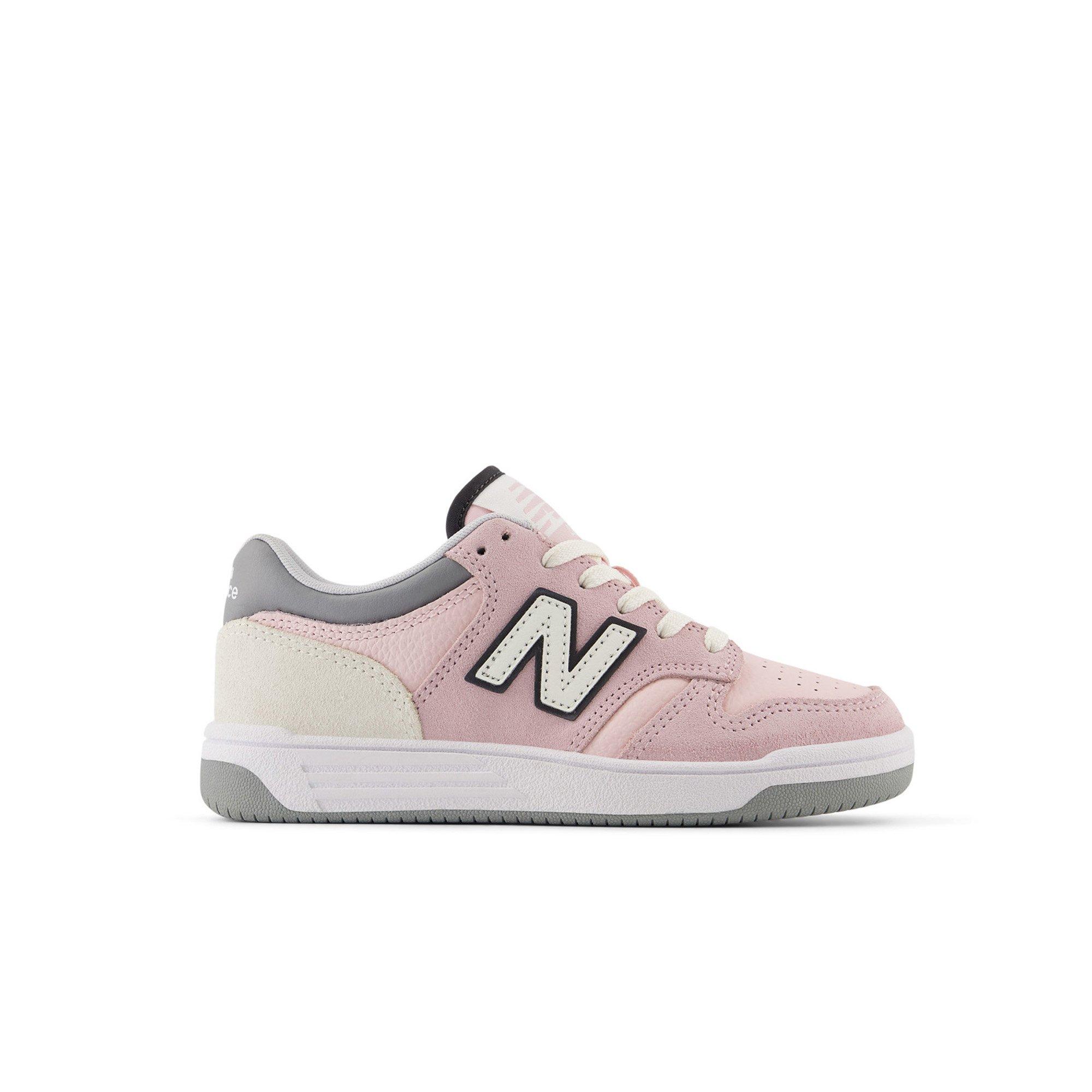 New Balance 480 "Pink/Grey" Preschool Girls' Shoe - PINK/GREY