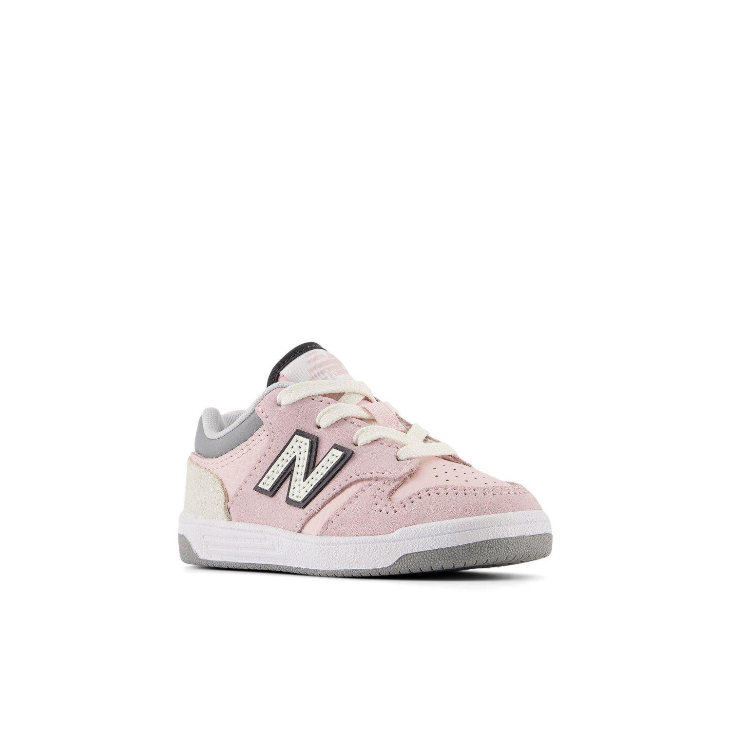 New Balance 480 Toddler Girls' "Pink/Grey" Shoe